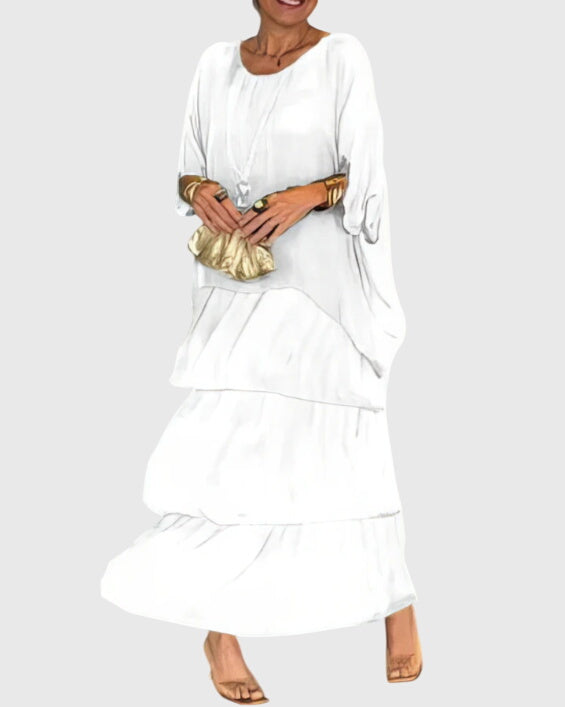 Volarno | Long and Flowing Elegant Dress