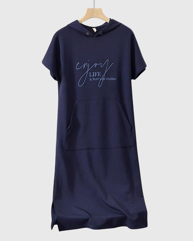 Volarno | Casual Hoodie Dress