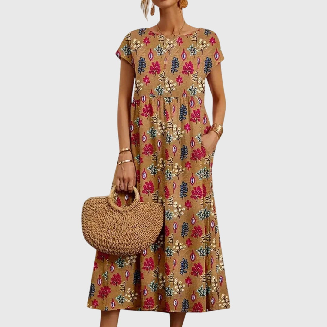 Volarno | Chic Floral Dress