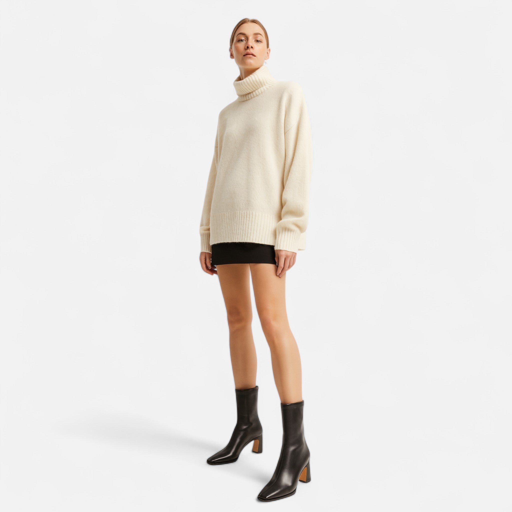 Volarno | Women’s Vintage Square-Toe Ankle Boots