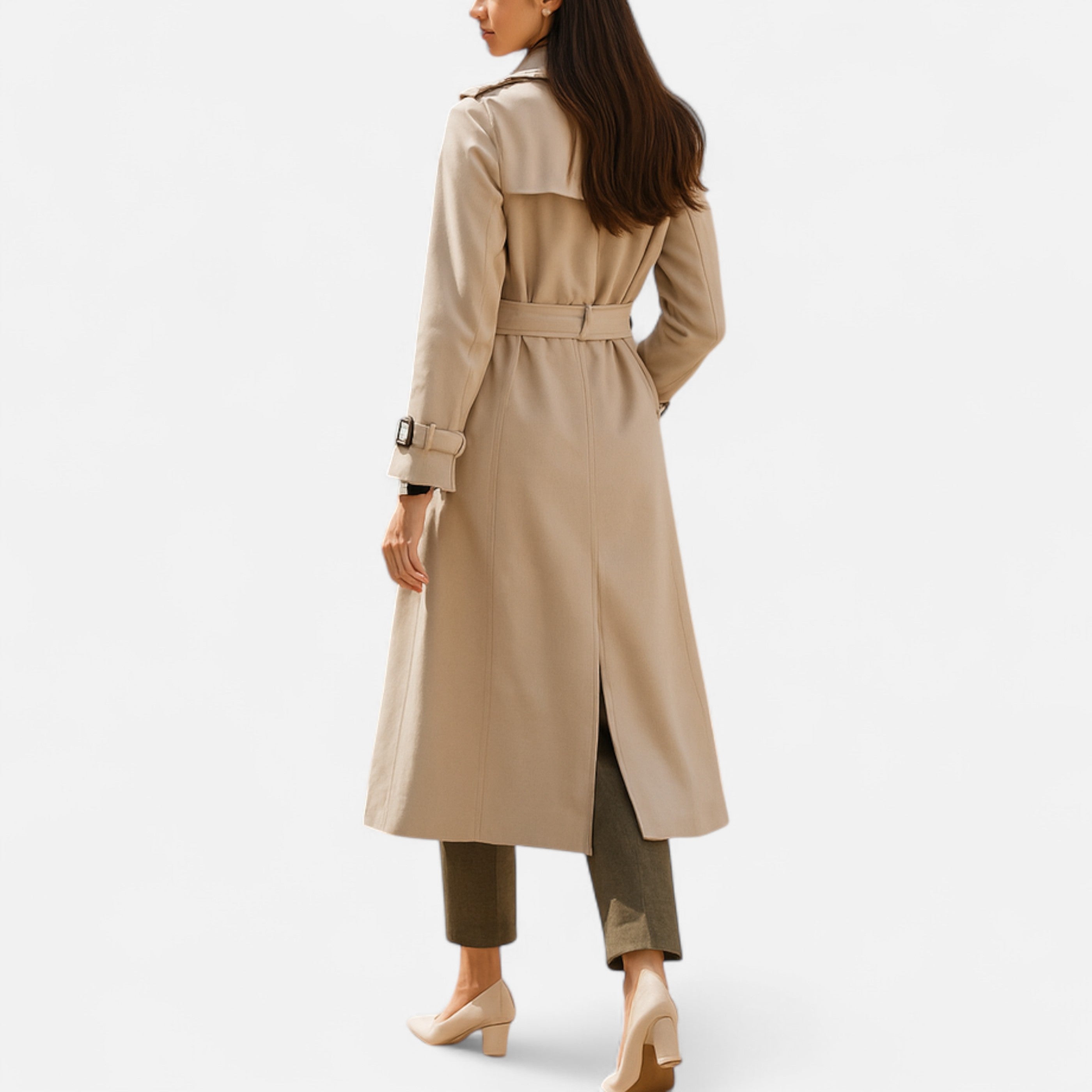 Volarno | Women’s Classic Over-Knee Coat
