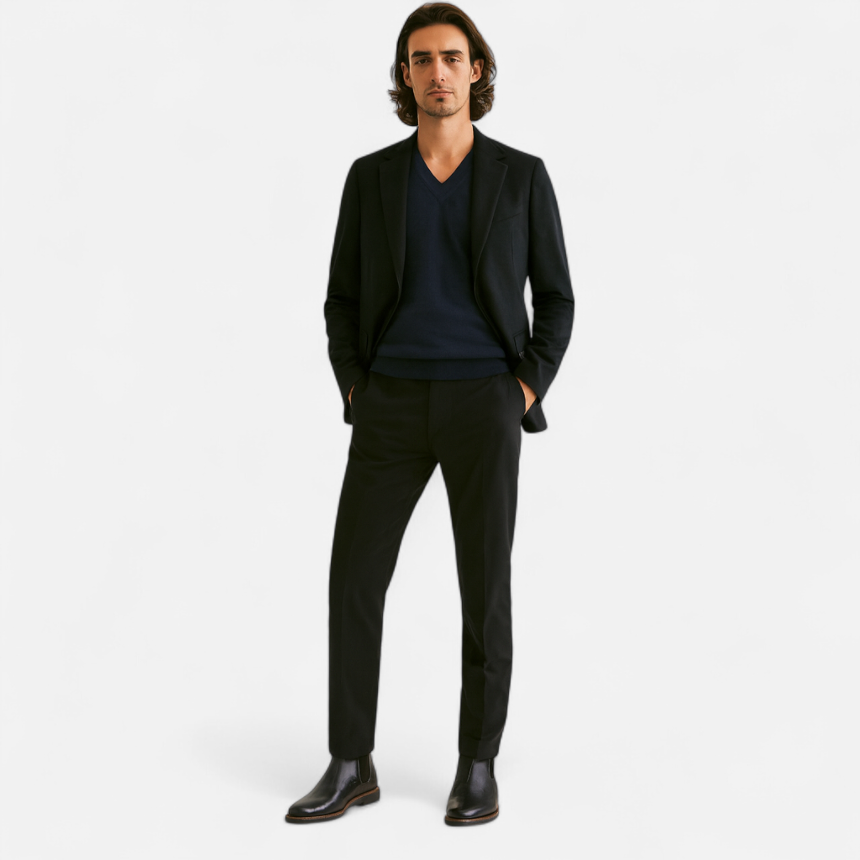 Volarno | Men’s Retro Leather Chelsea Boots