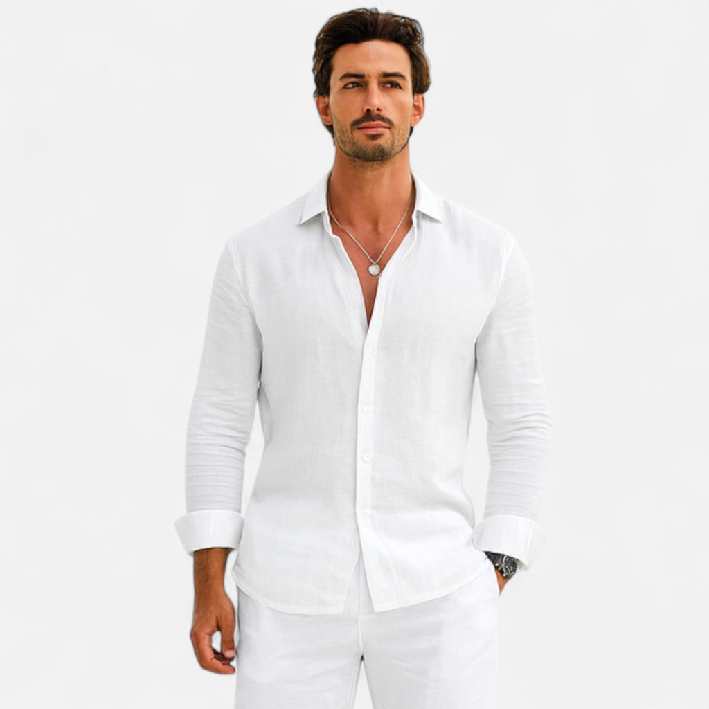 Volarno | Men’s Linen Heritage Shirt