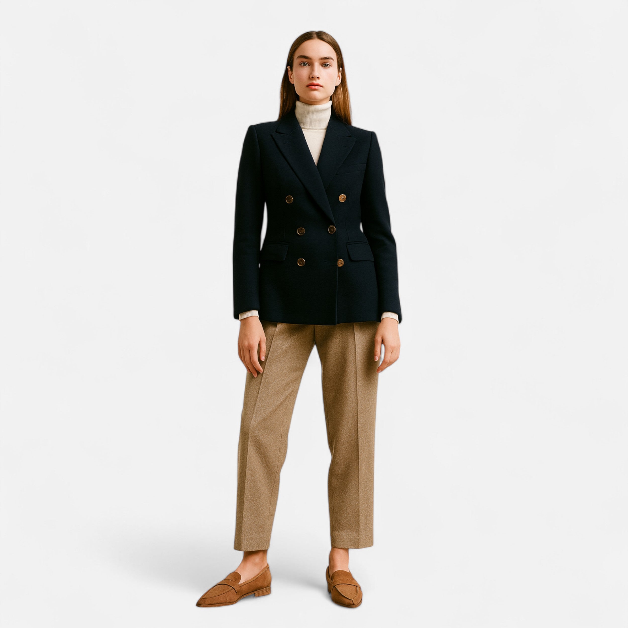 Volarno | Women’s Retro Pointed-Toe Loafers