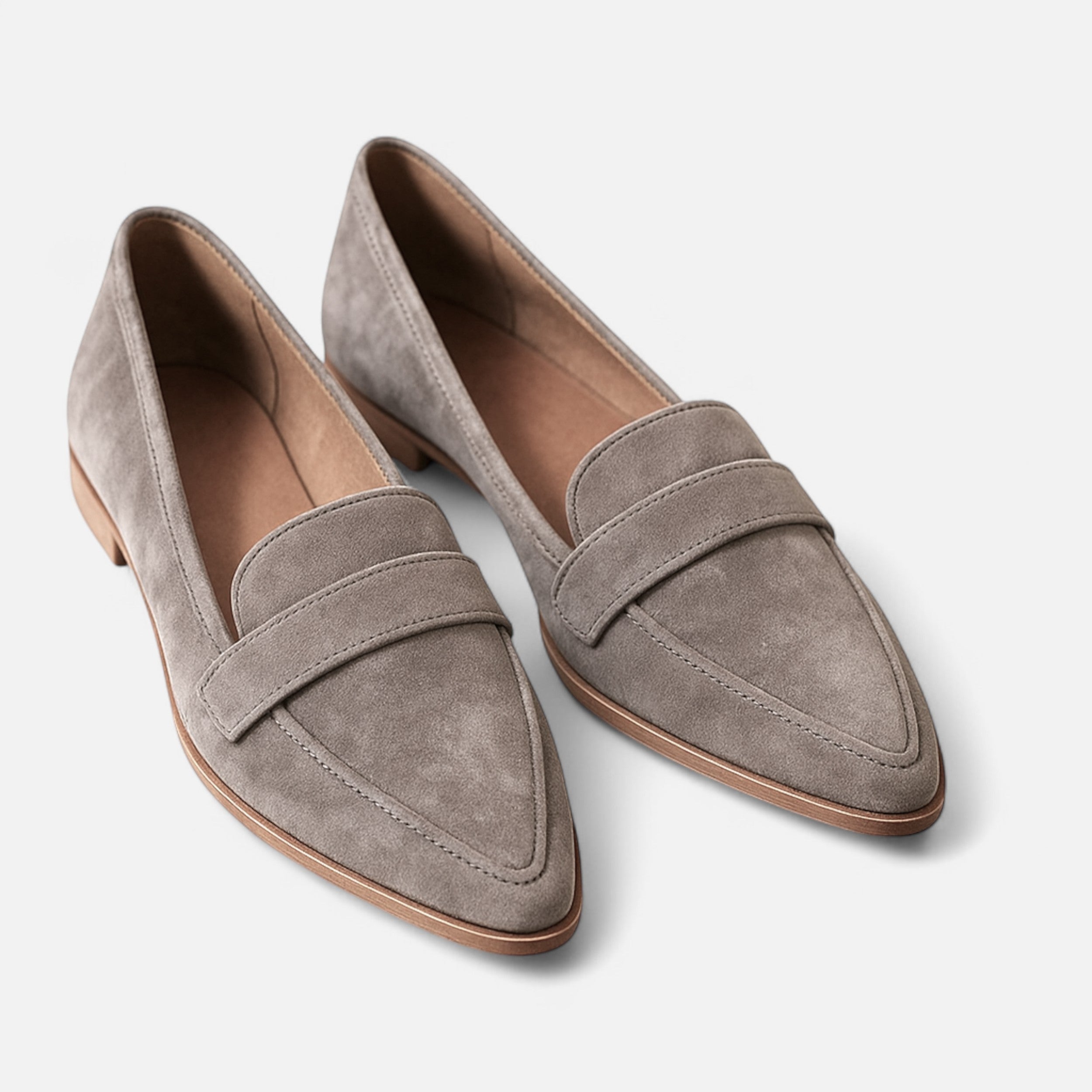 Volarno | Women’s Retro Pointed-Toe Loafers