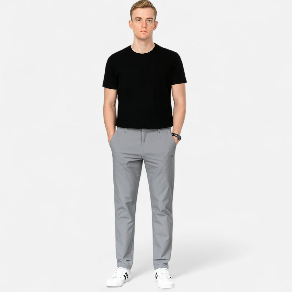 Volarno | Men’s Tailored Chino Trousers – Everyday Elegance, Refined Versatility