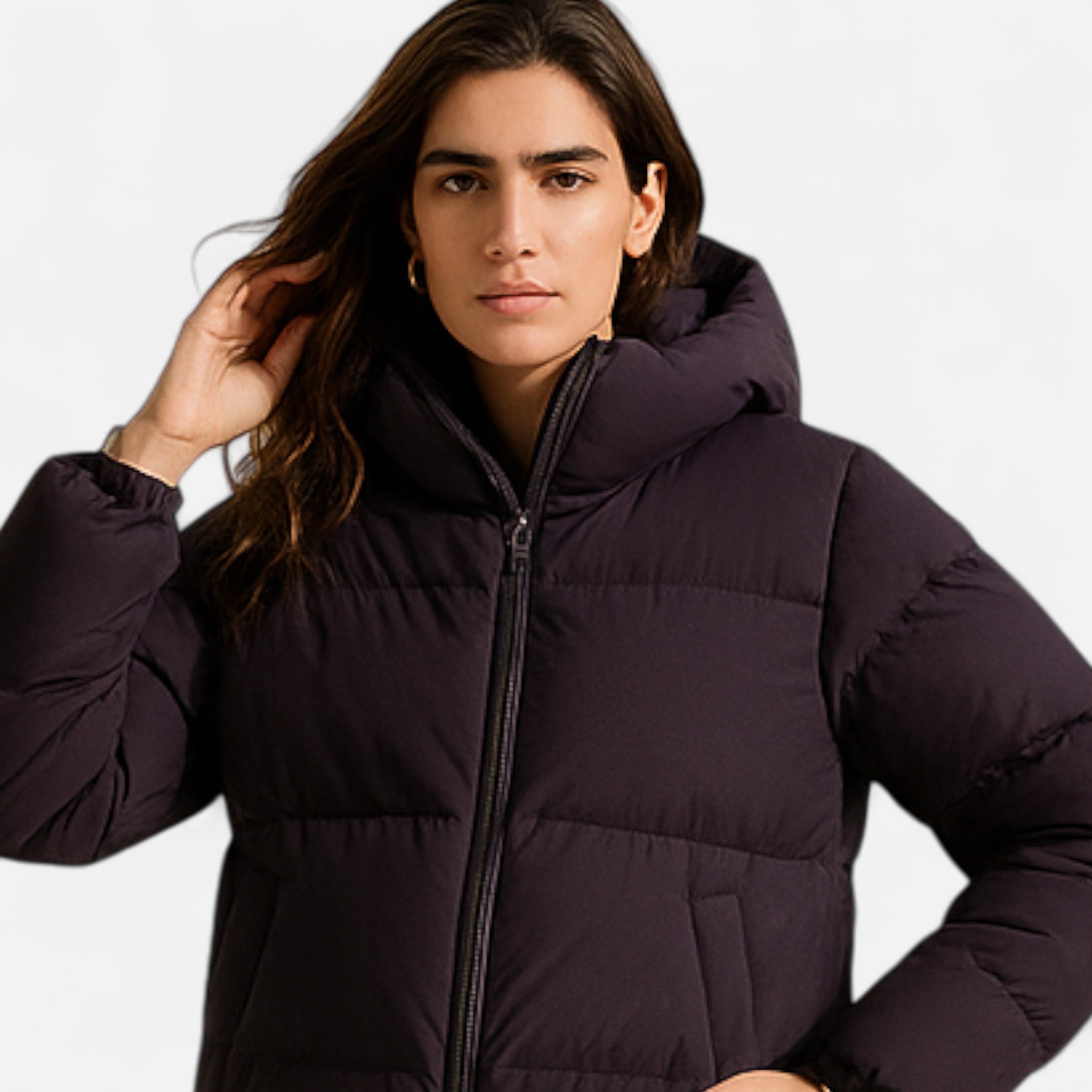 Volarno | Unisex Hooded Cotton Puffer Jacket