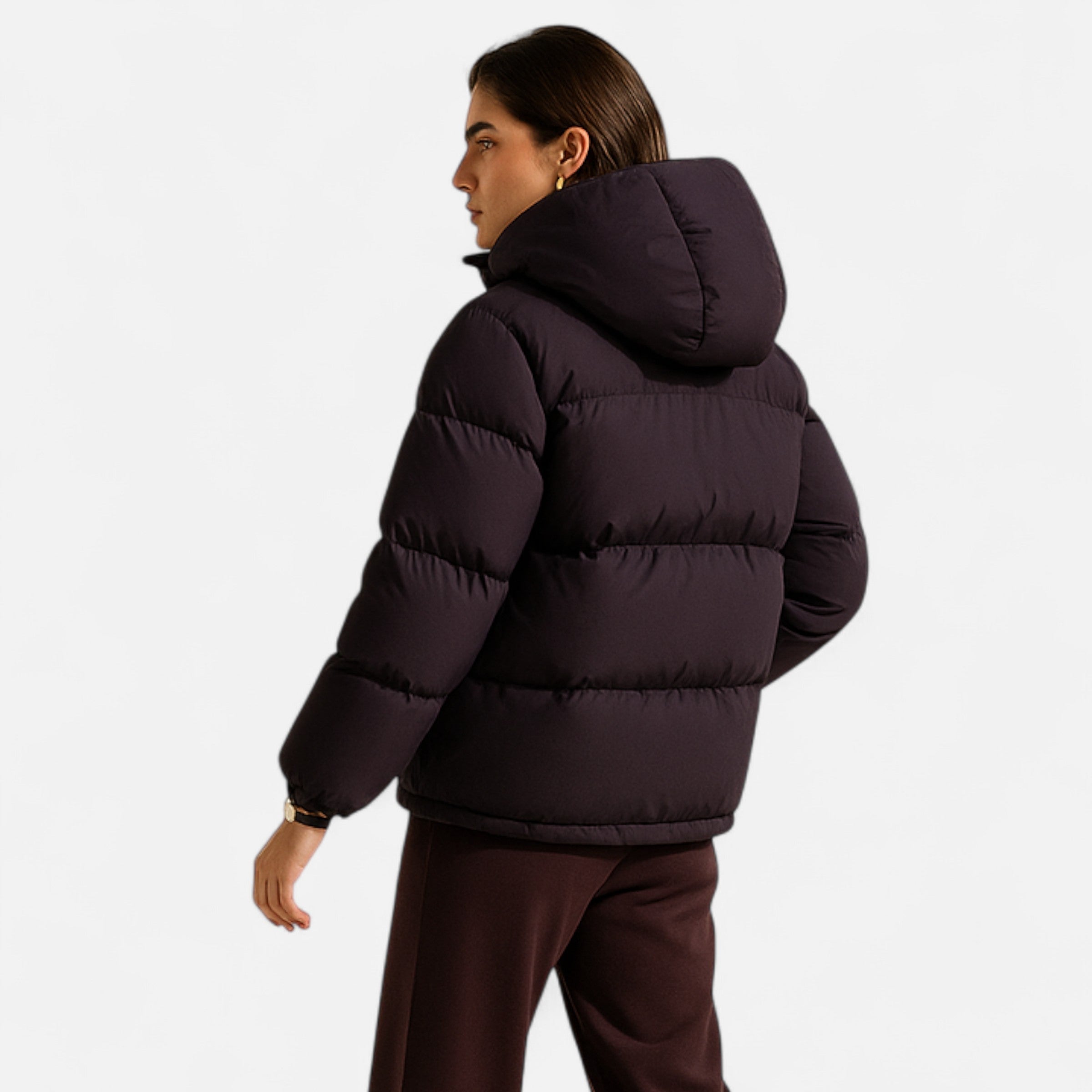 Volarno | Unisex Hooded Cotton Puffer Jacket