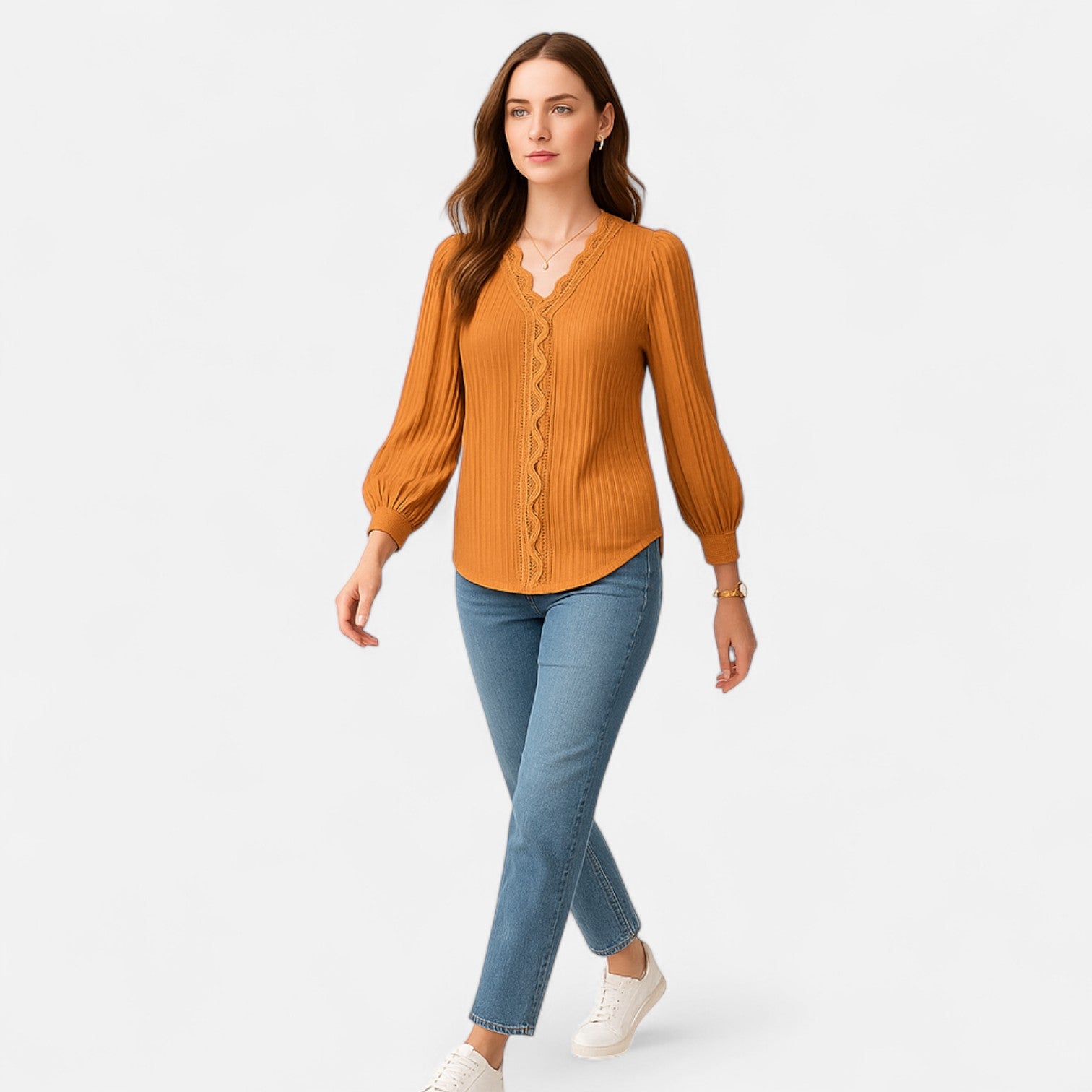 Volarno | Women’s Chic Blouse – Tailored Silhouette, Effortless Polish