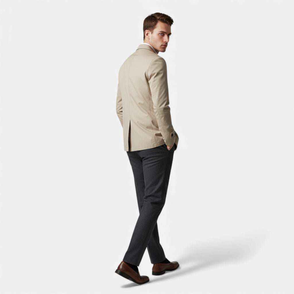 Volarno | Men’s Classic Trench Coat – Ephraim Edition