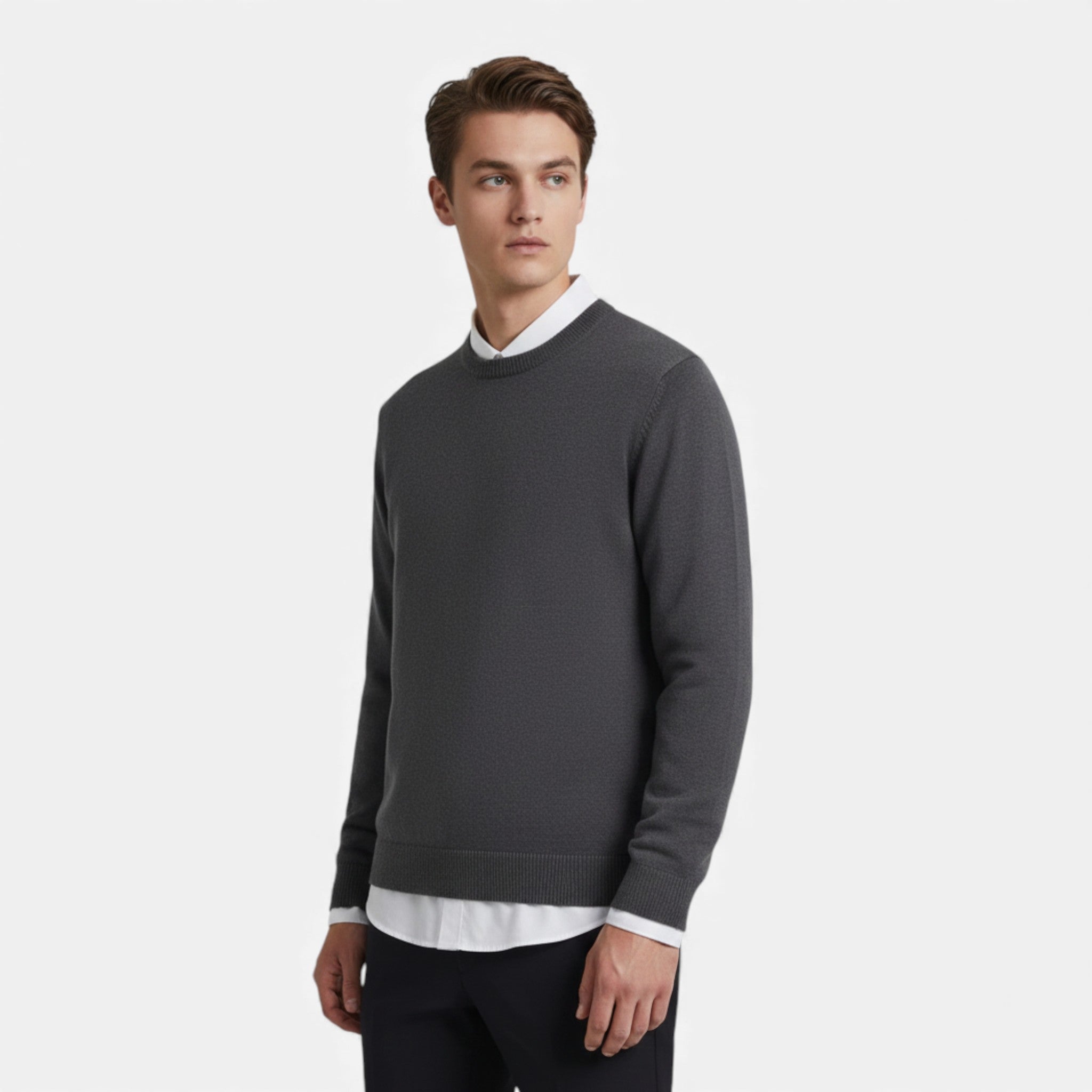 Volarno | Men’s Crew Neck Knit Sweater
