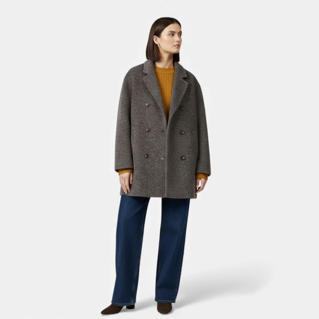 Volarno | Women’s Classic Wool-Blend Winter Coat