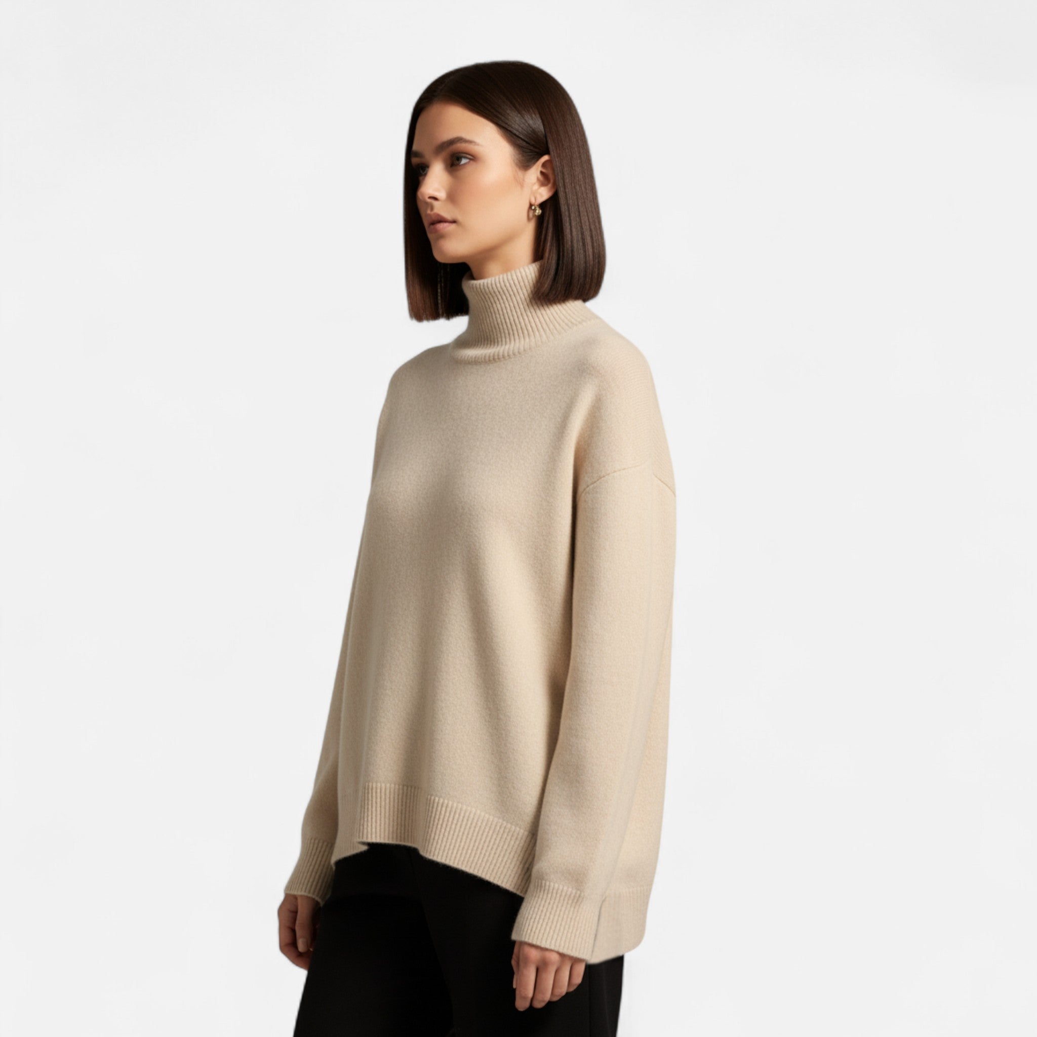 Volarno | Women's Cashmere Sweater Turtleneck Sweater
