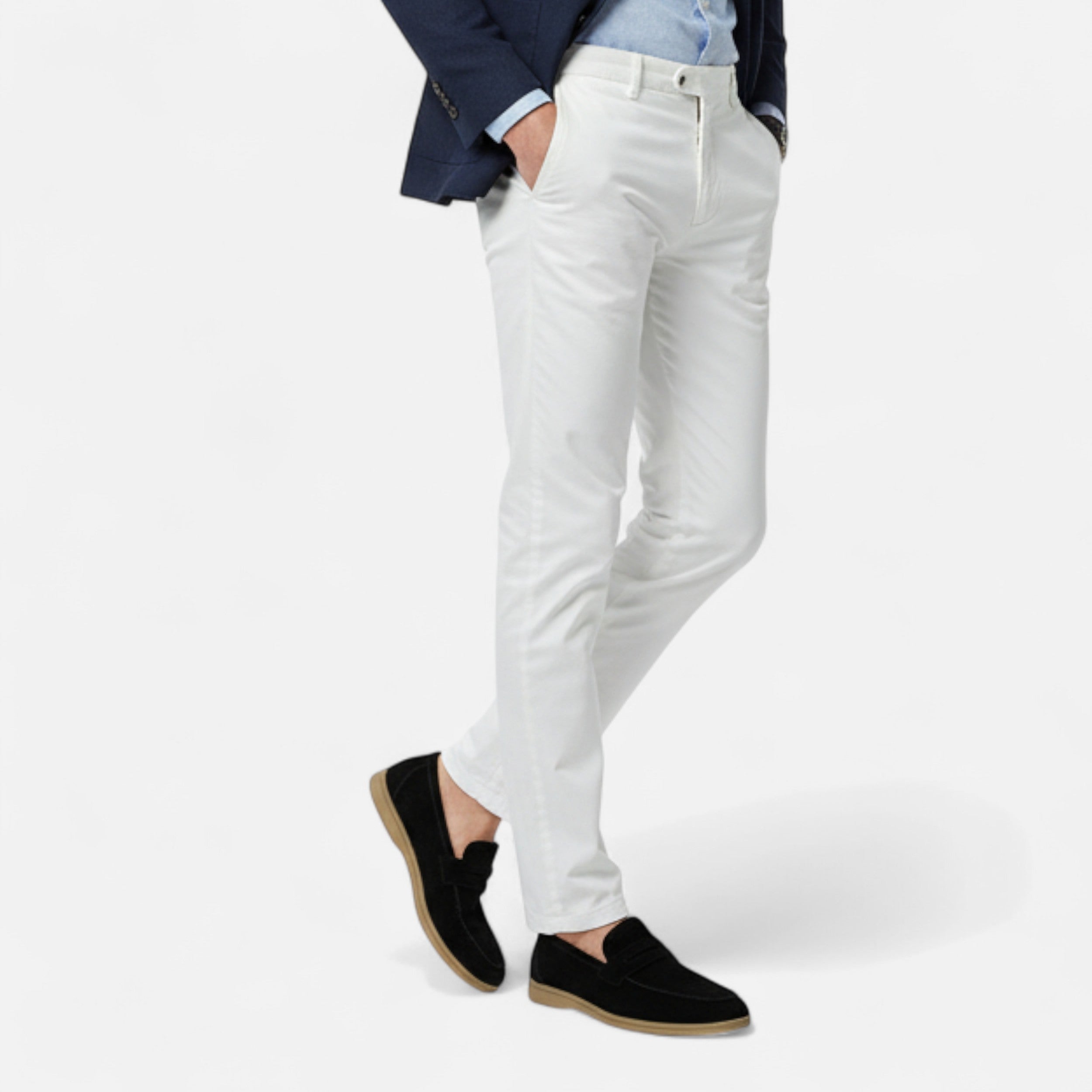 Volarno | Men’s Suede Loafers | Classic Slip-On Elegance