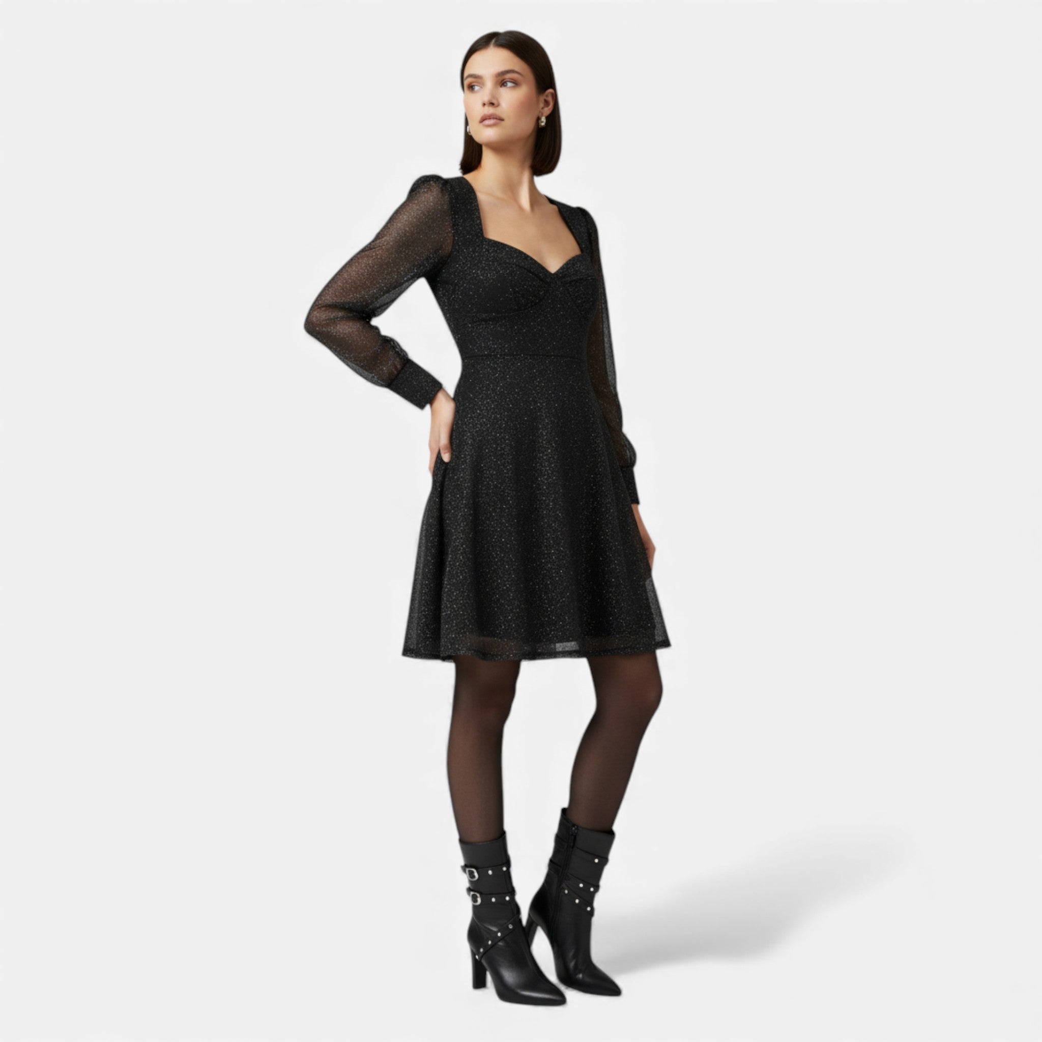 Volarno | Women’s Leather Ankle Boots – Winter Luxe Pointed Toe