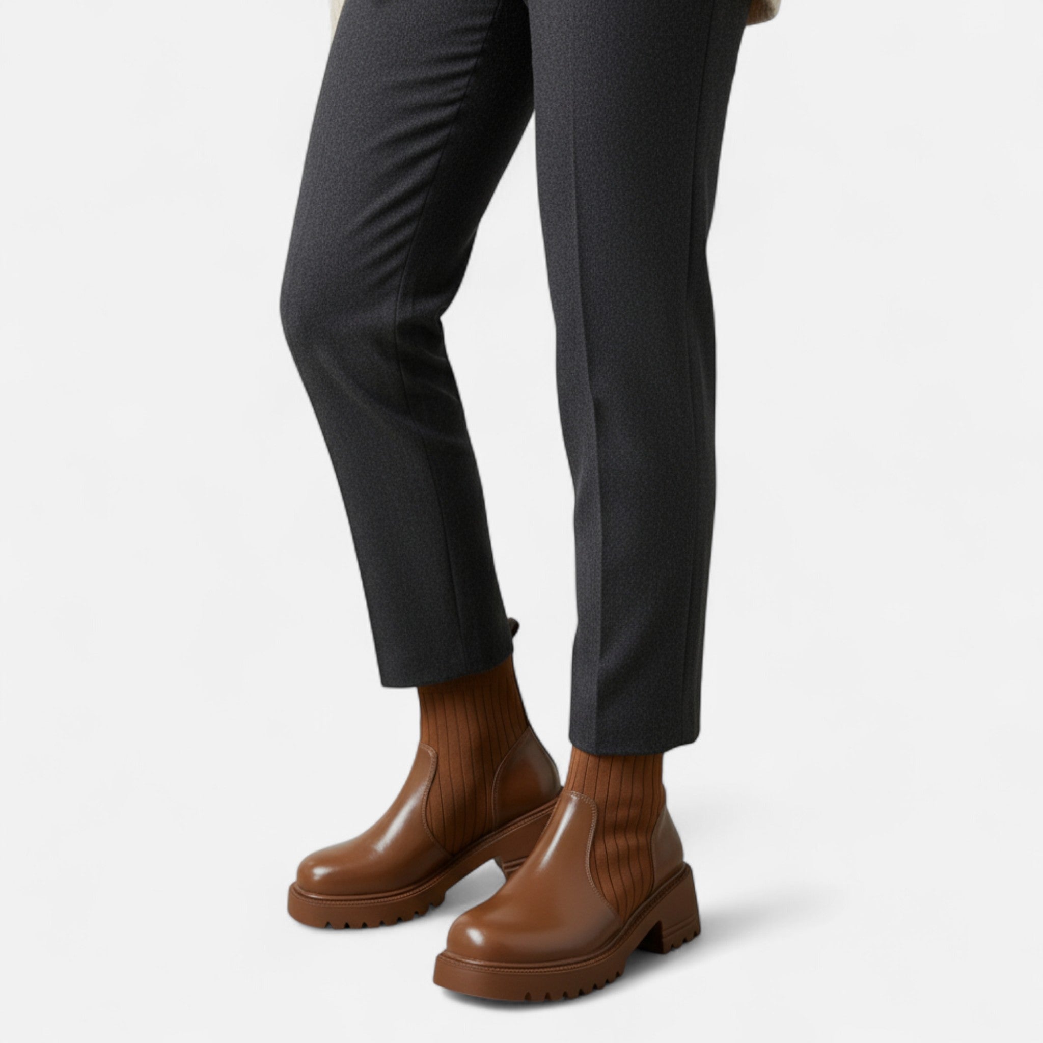 Volarno | Women’s Modern Slip-On Ankle Boots