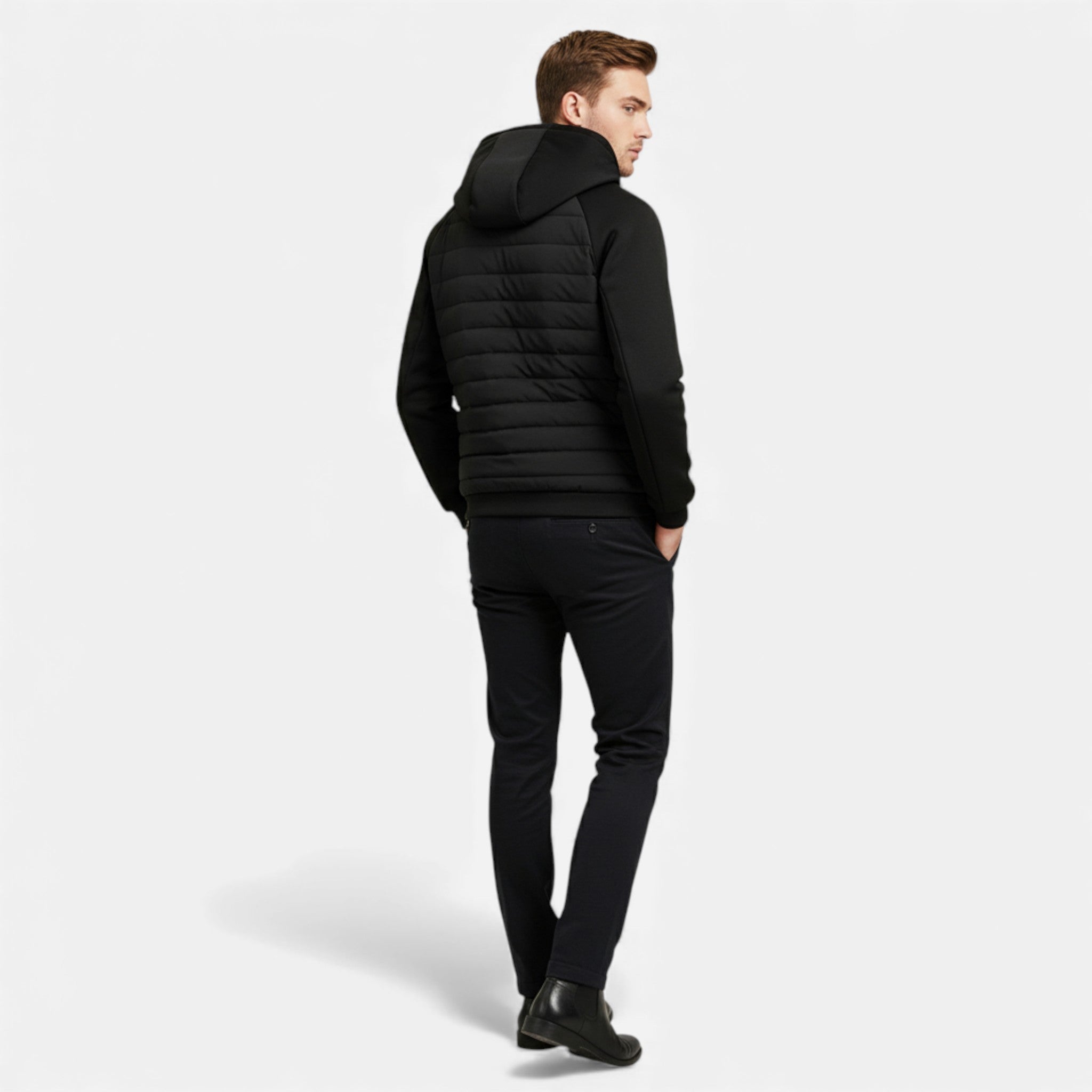 Volarno | Men’s Hooded Cotton Jacket – Urban Heritage