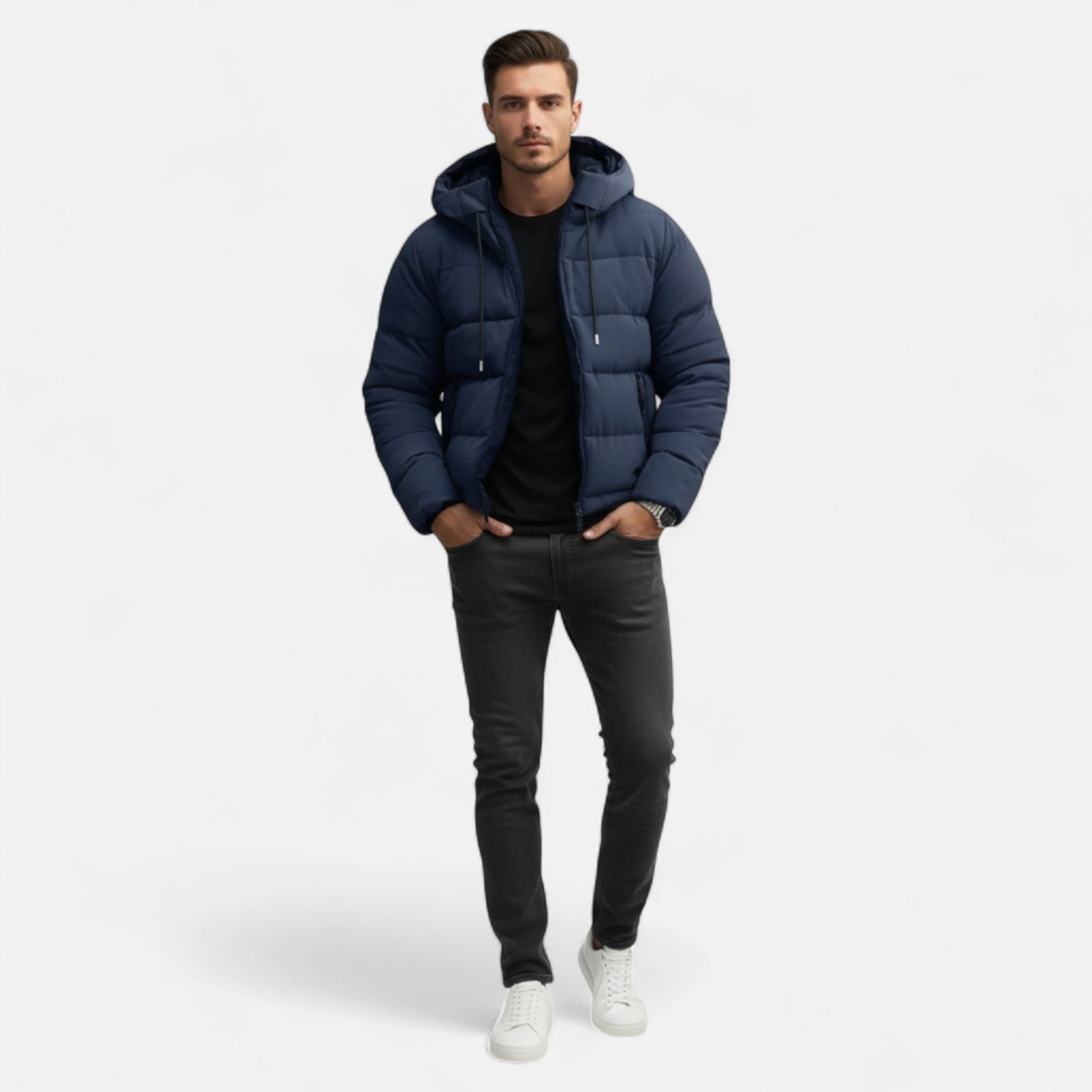 Volarno | Men’s Quilted Winter Jacket
