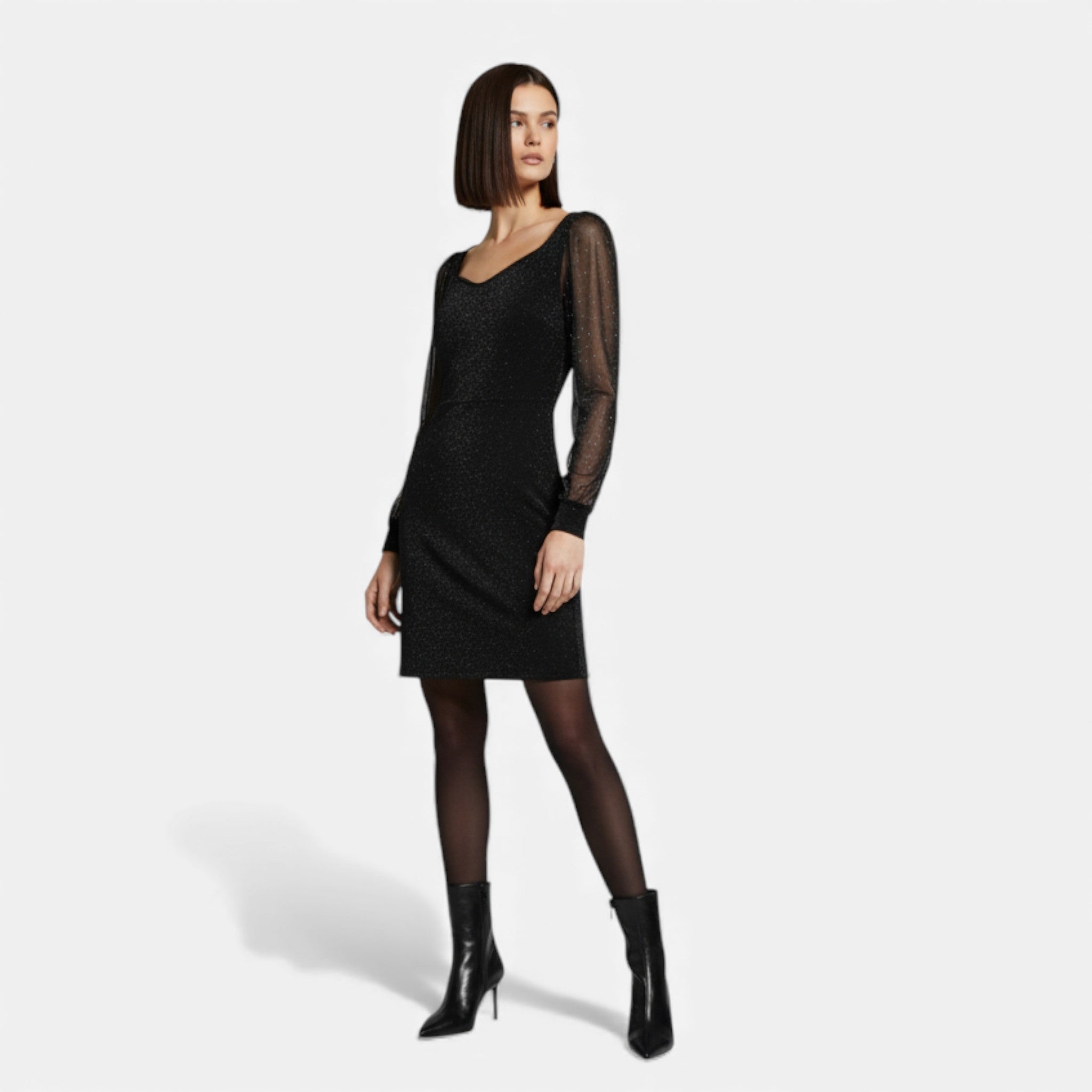 Volarno | Women’s Pointed-Toe Heeled Boots – Retro Luxe Flair