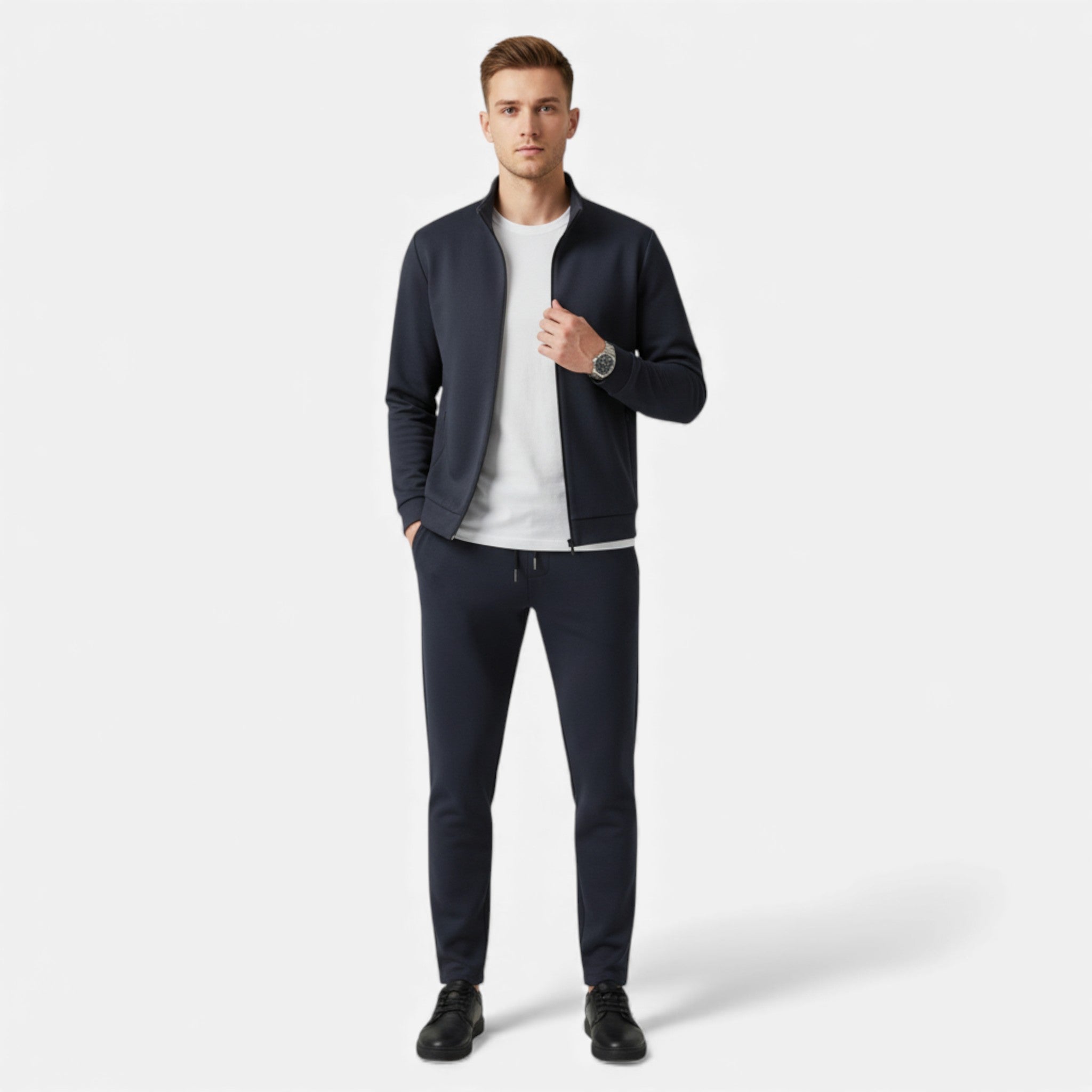 Volarno | Men’s Sleek Tracksuit Set – Barnaby Edition