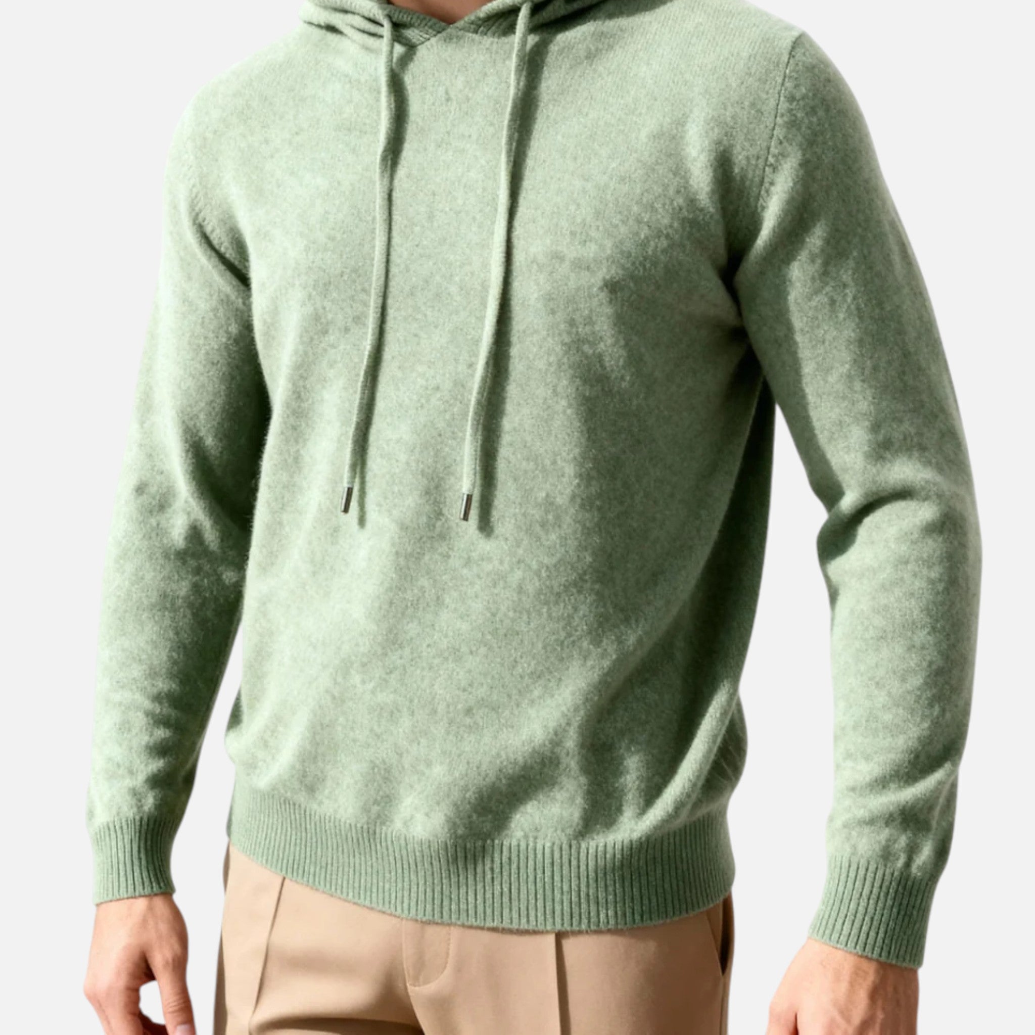 Volarno | Men’s 100% Cashmere Hoodie