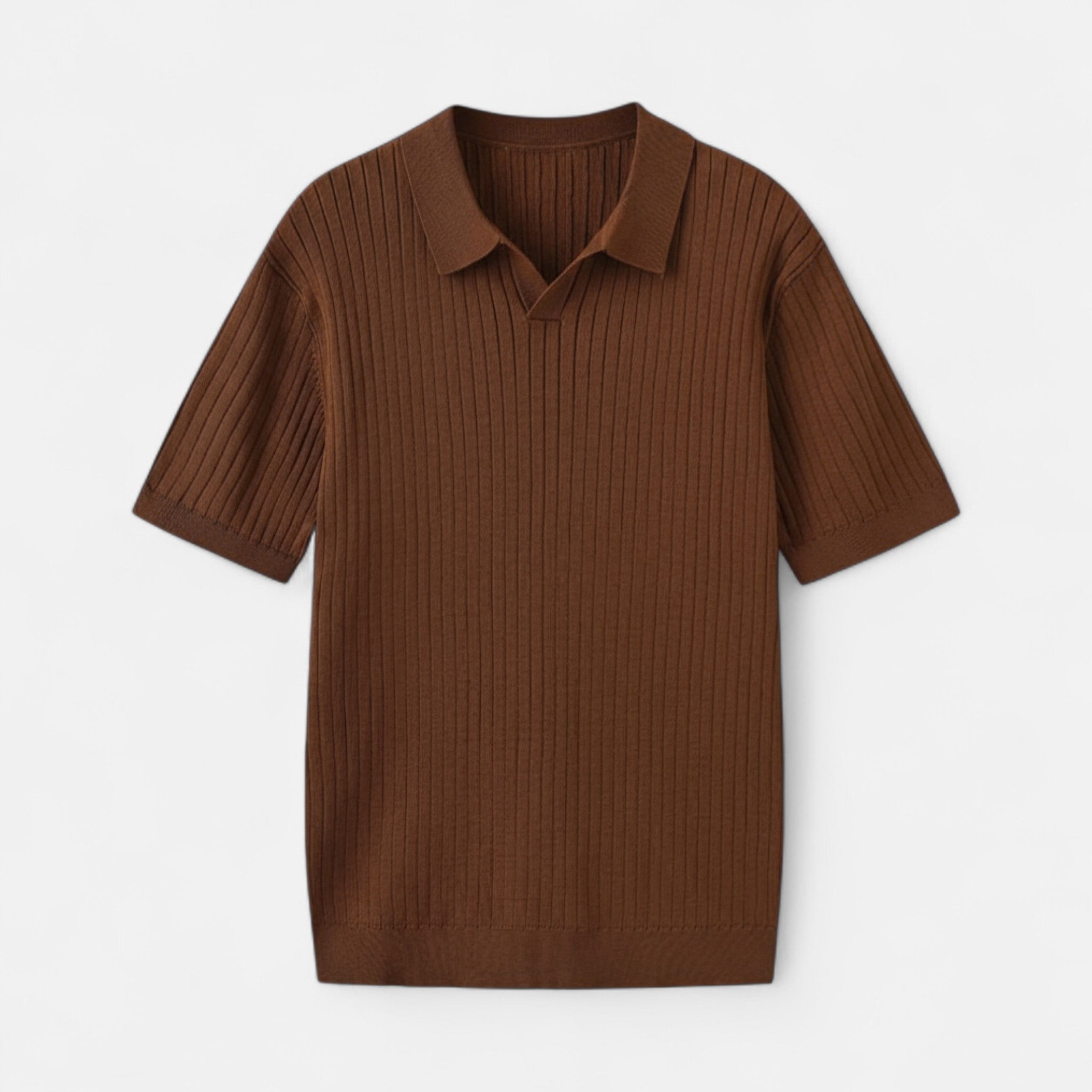 Volarno | Men’s Premium Ribbed Polo