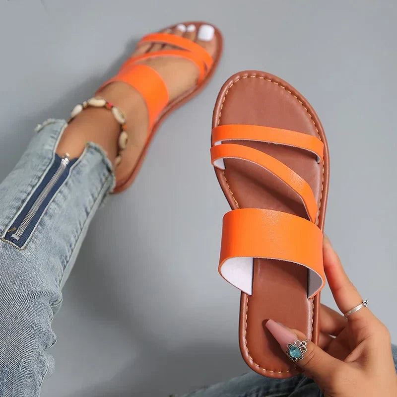 Volarno | Casual Comfy Flat Sandals