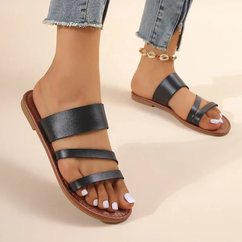 Volarno | Casual Comfy Flat Sandals