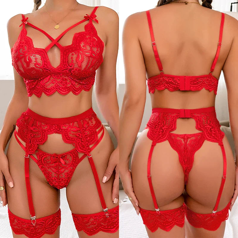 Volarno | 3 Piece French Lingerie Set
