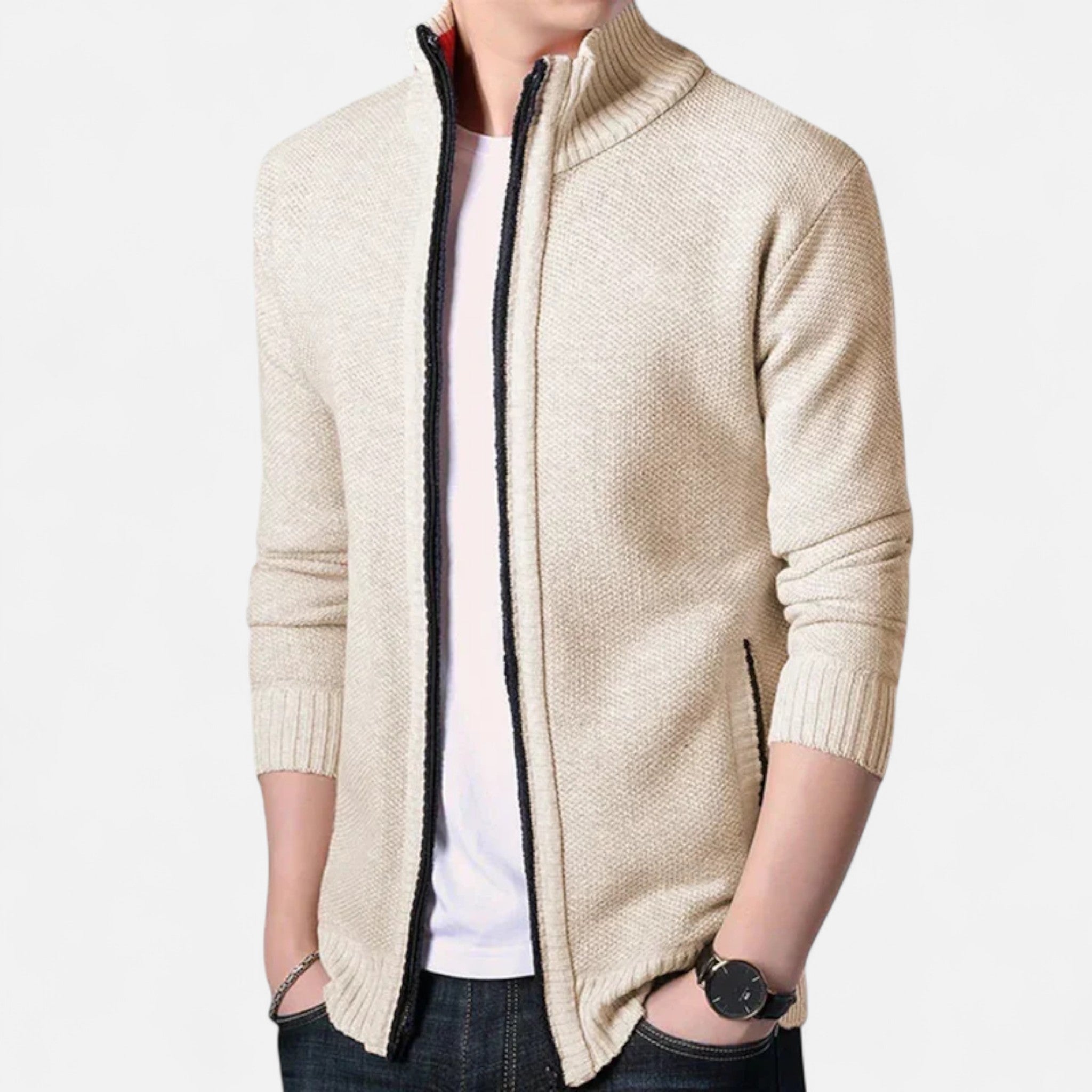 Volarno | Men’s Slim Fit Cotton Winter Jacket