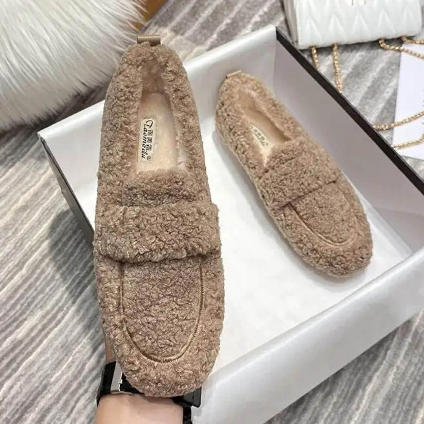Volarno | Cozy Warm Moccasins
