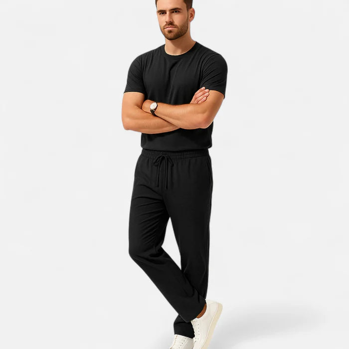 Volarno | Men’s Linen Trousers – Heritage Relaxed Cut