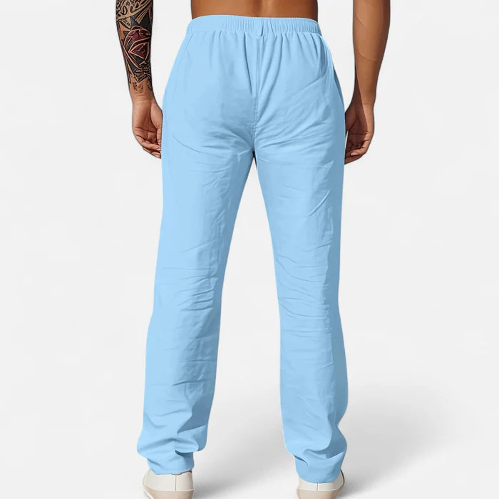 Volarno | Men’s Linen Trousers – Heritage Relaxed Cut