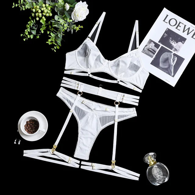 Volarno | 3 Piece French Lingerie Set