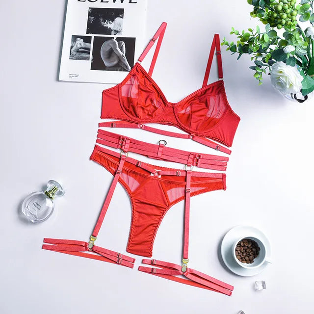 Volarno | 3 Piece French Lingerie Set