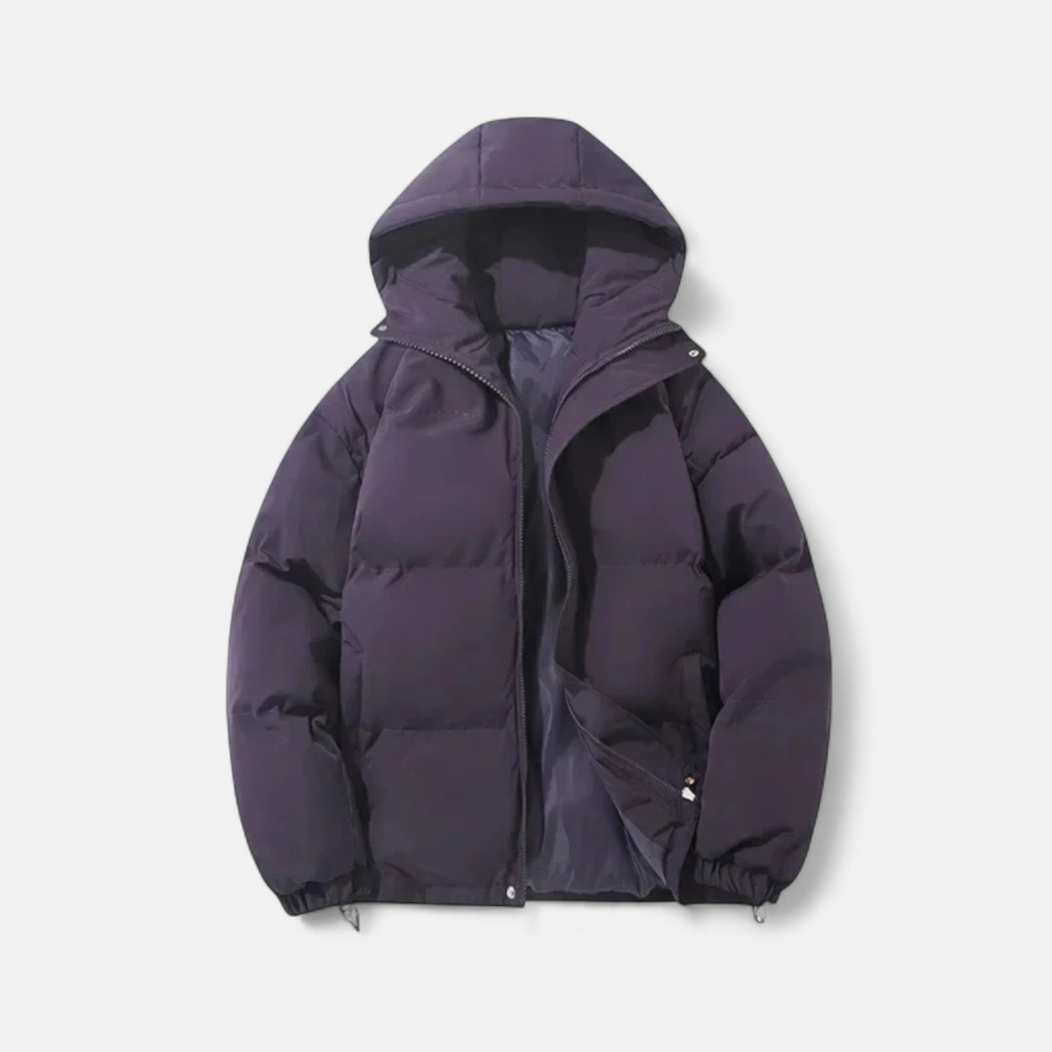 Volarno | Men’s Puffer Jacket – Hooded Cotton Winter Elegance