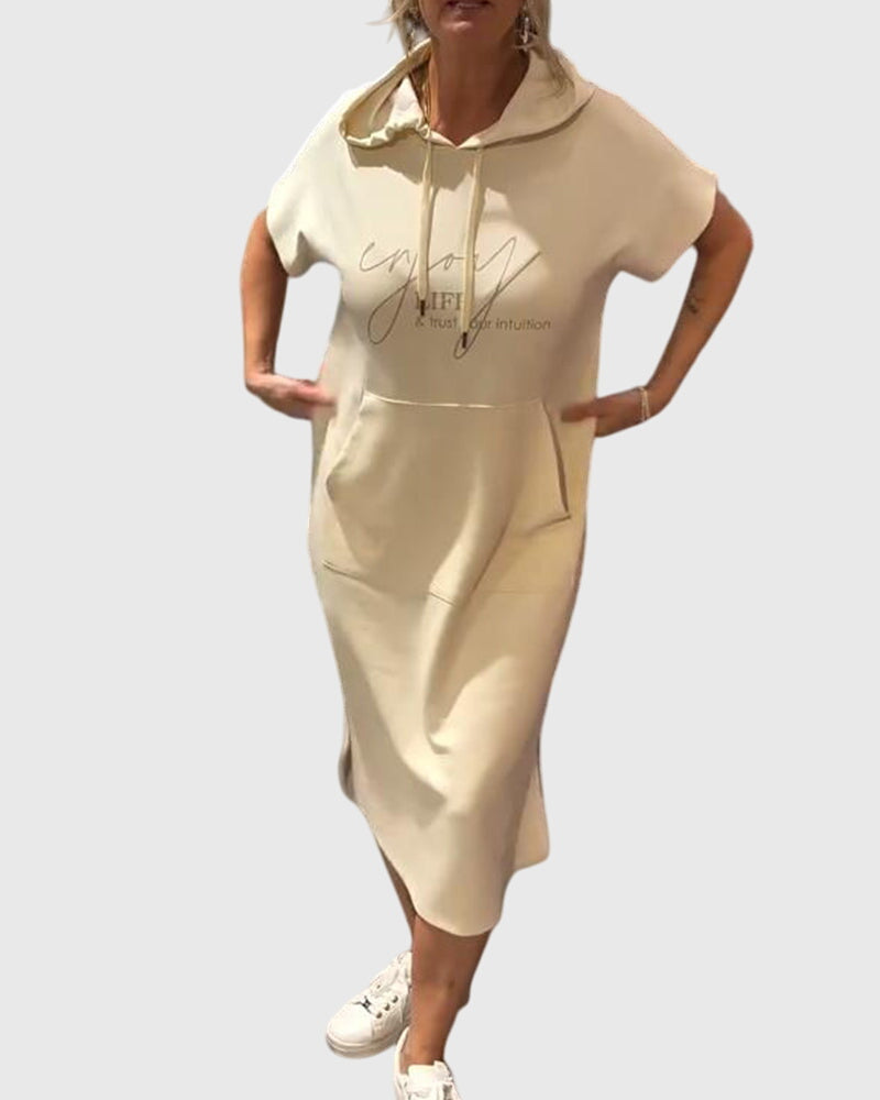 Volarno | Casual Hoodie Dress