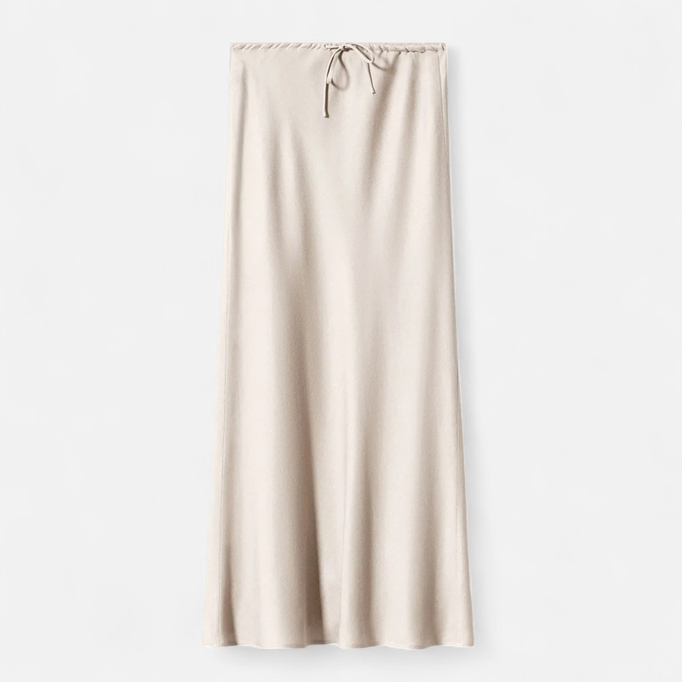 Volarno | Women's Elegant High-Waist Satin Skirt