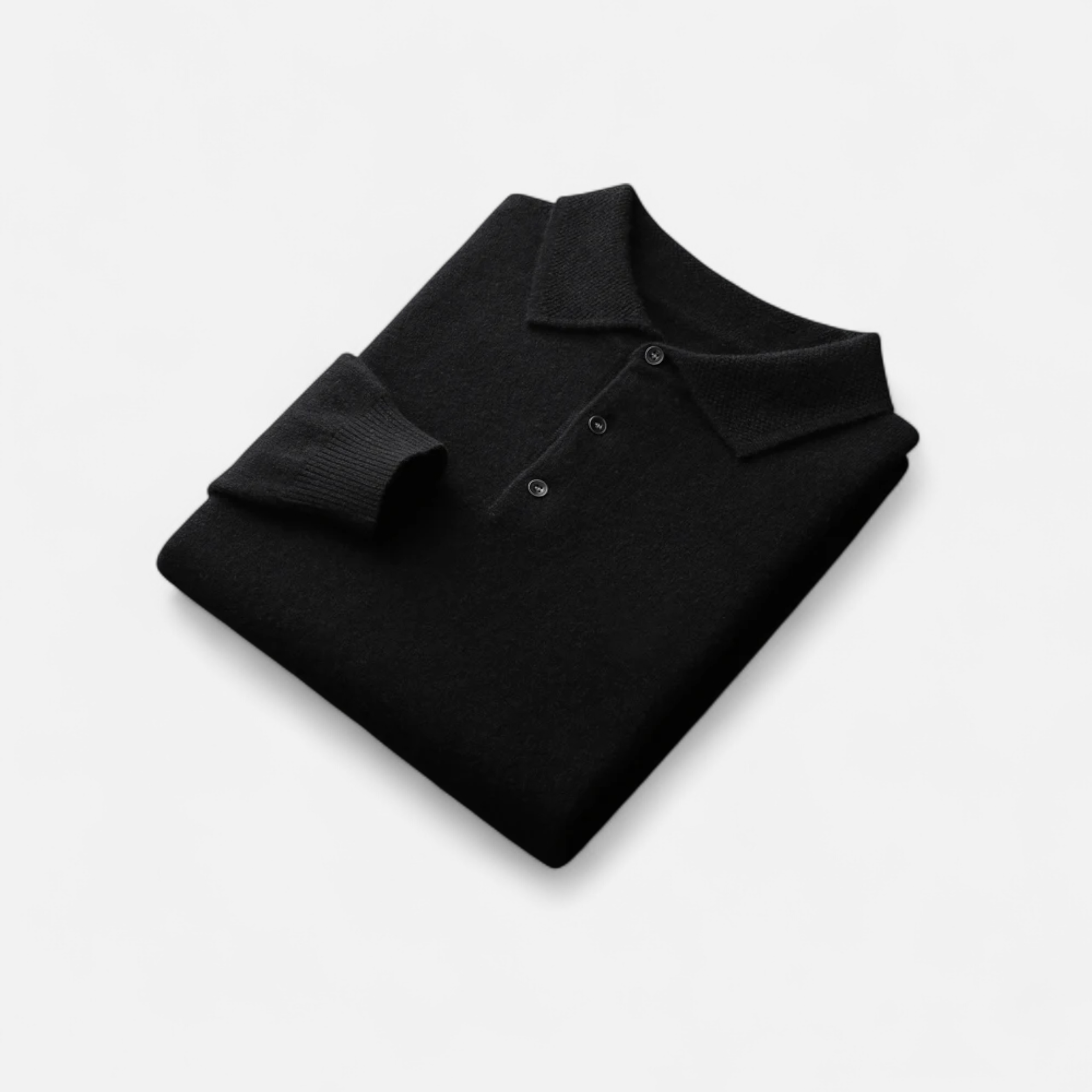 Volarno | Men’s Merino Wool Polo Sweater