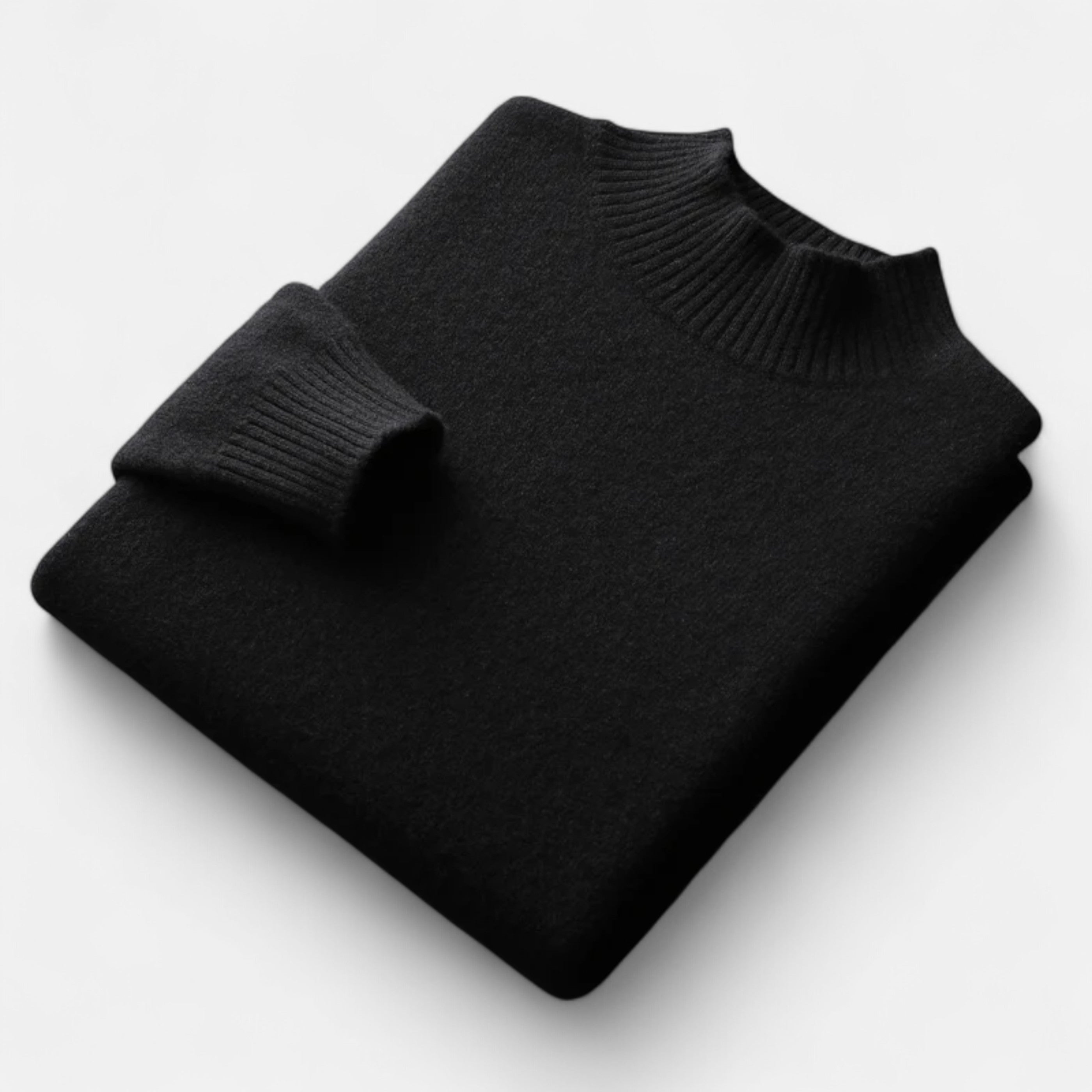 Volarno | Men’s Pure Wool Turtleneck Sweater