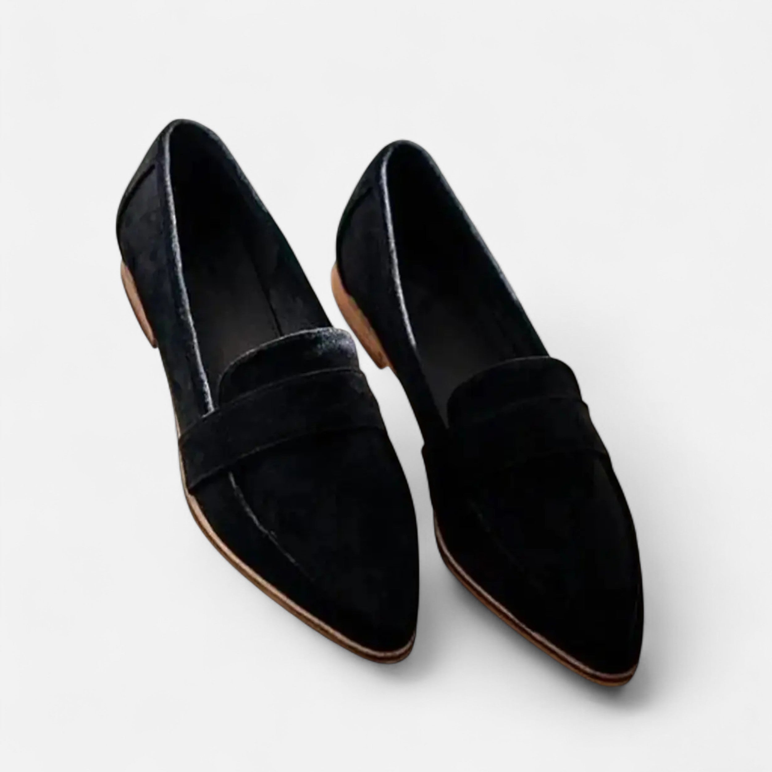 Volarno | Women’s Retro Pointed-Toe Loafers