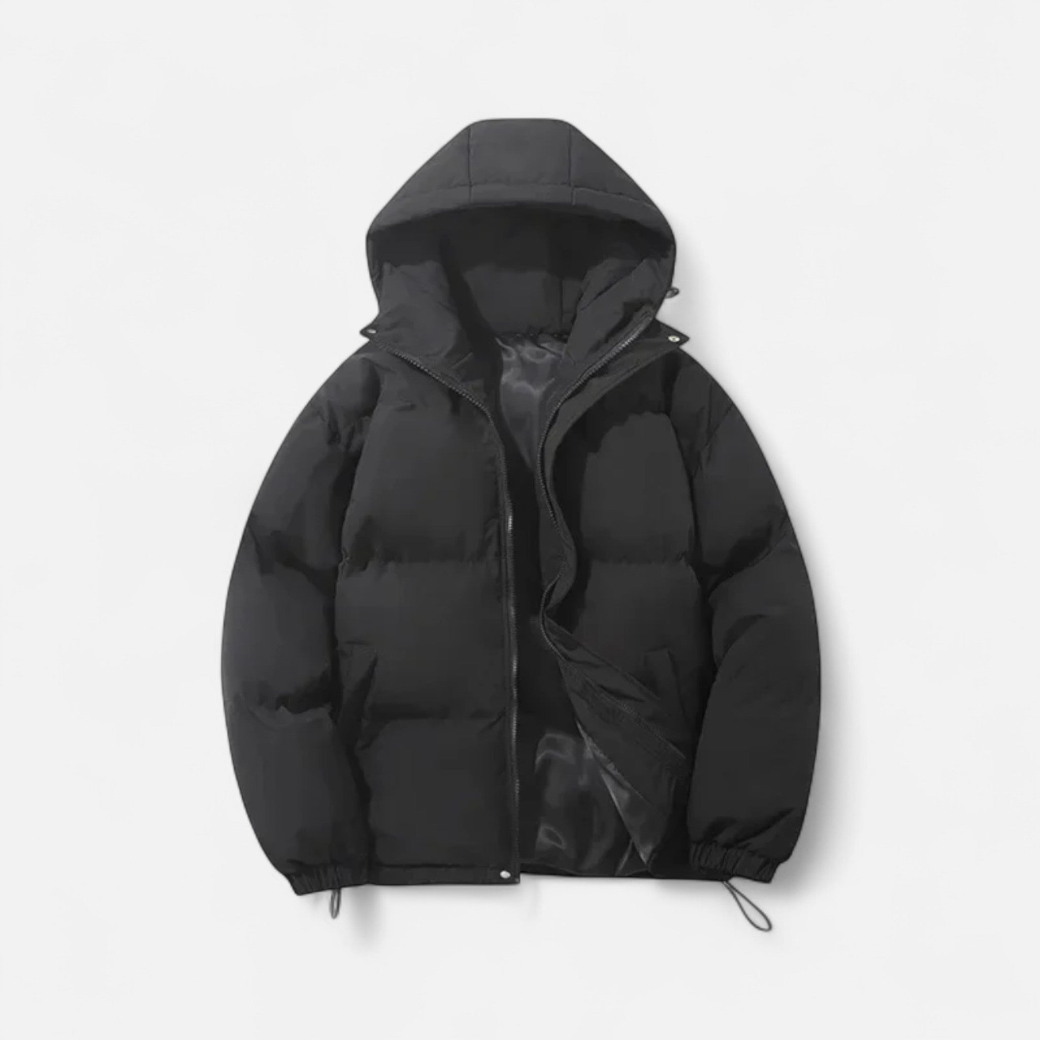 Volarno | Men’s Puffer Jacket – Hooded Cotton Winter Elegance