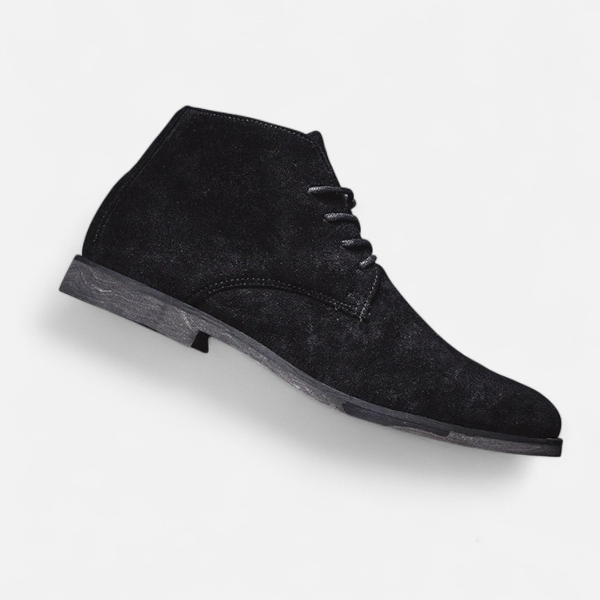 Volarno | Men’s Suede Chelsea Boots — Khaki Heritage