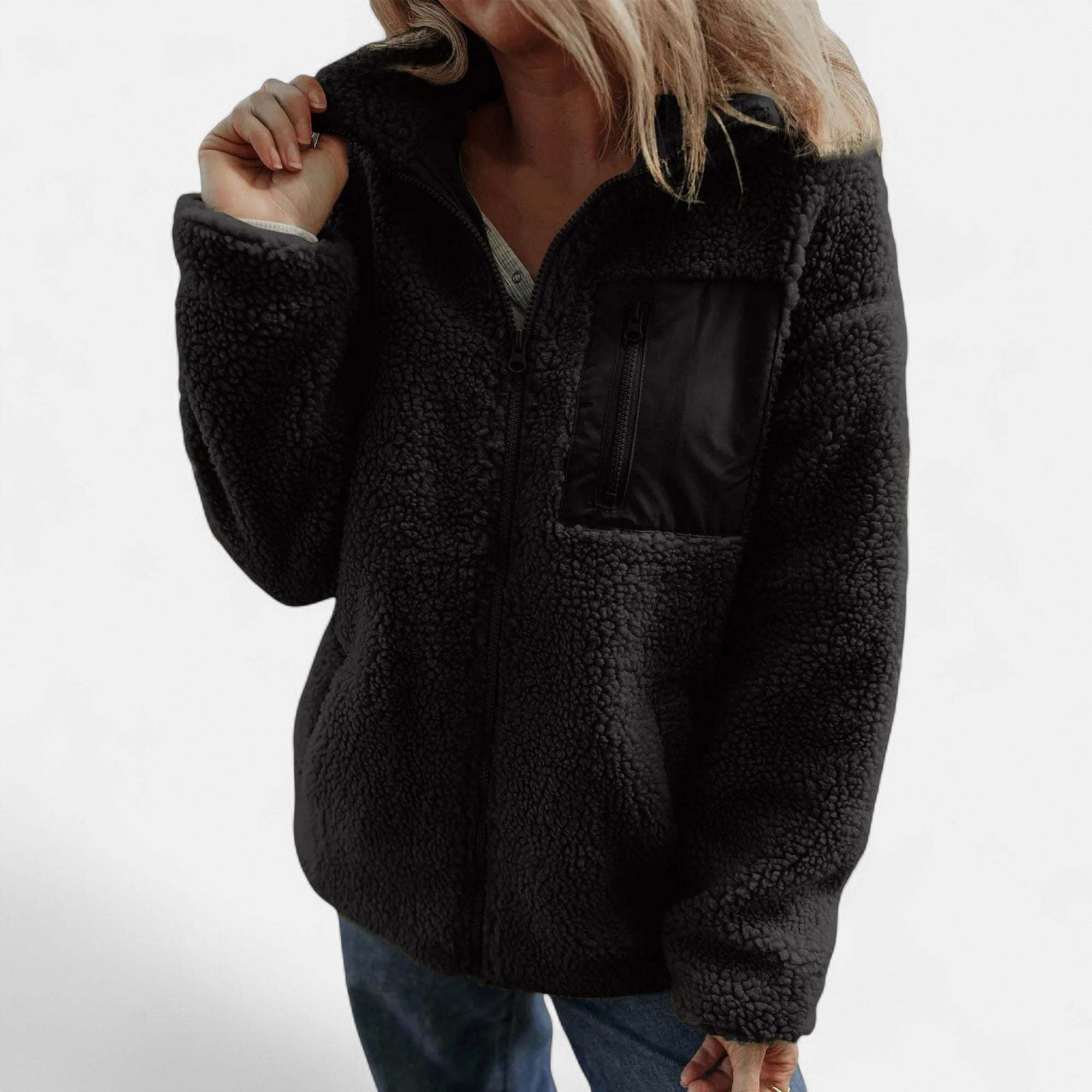 Volarno | Women’s Heritage Fleece Teddy Coat