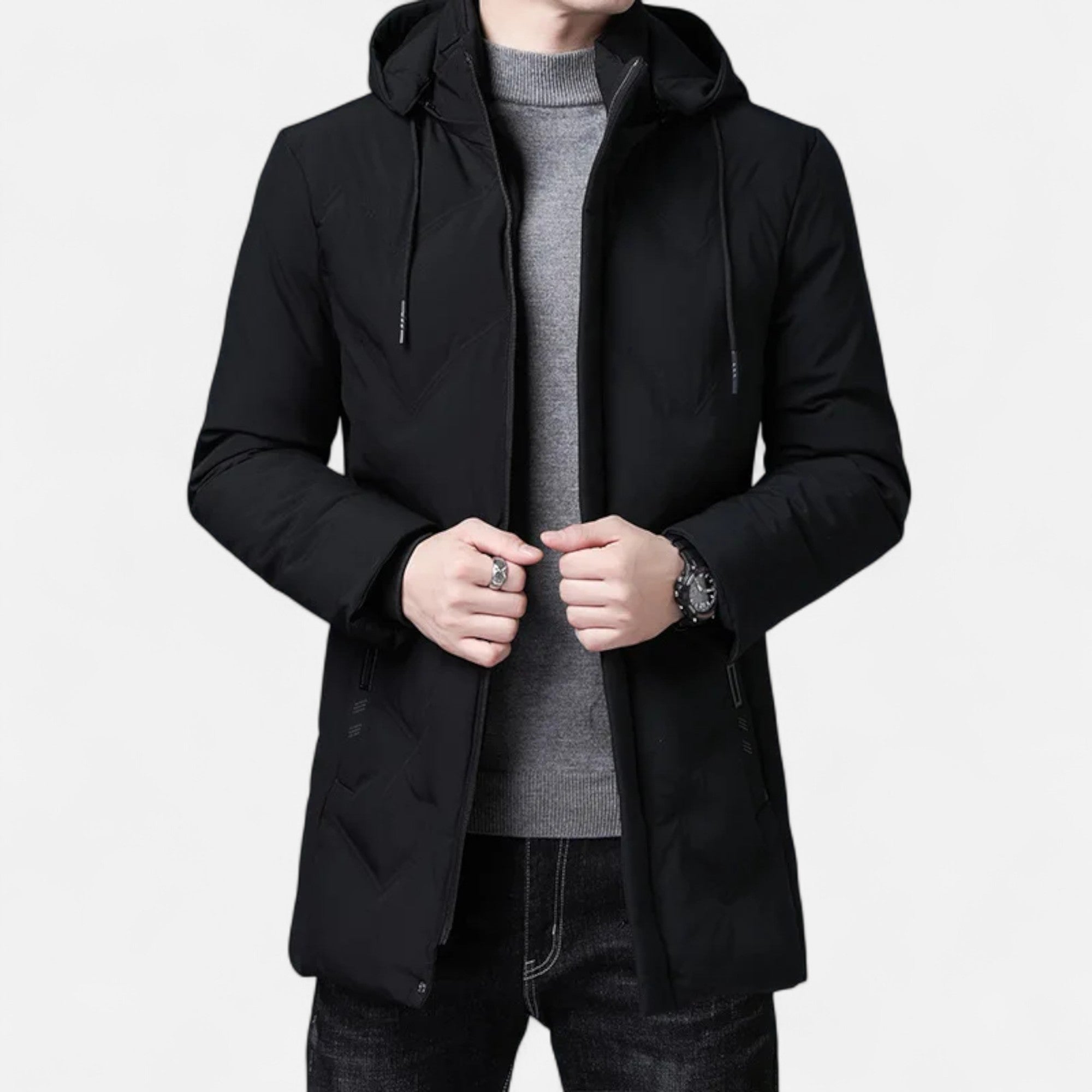 Volarno | Men’s Heritage Hooded Cotton-Blend Parka