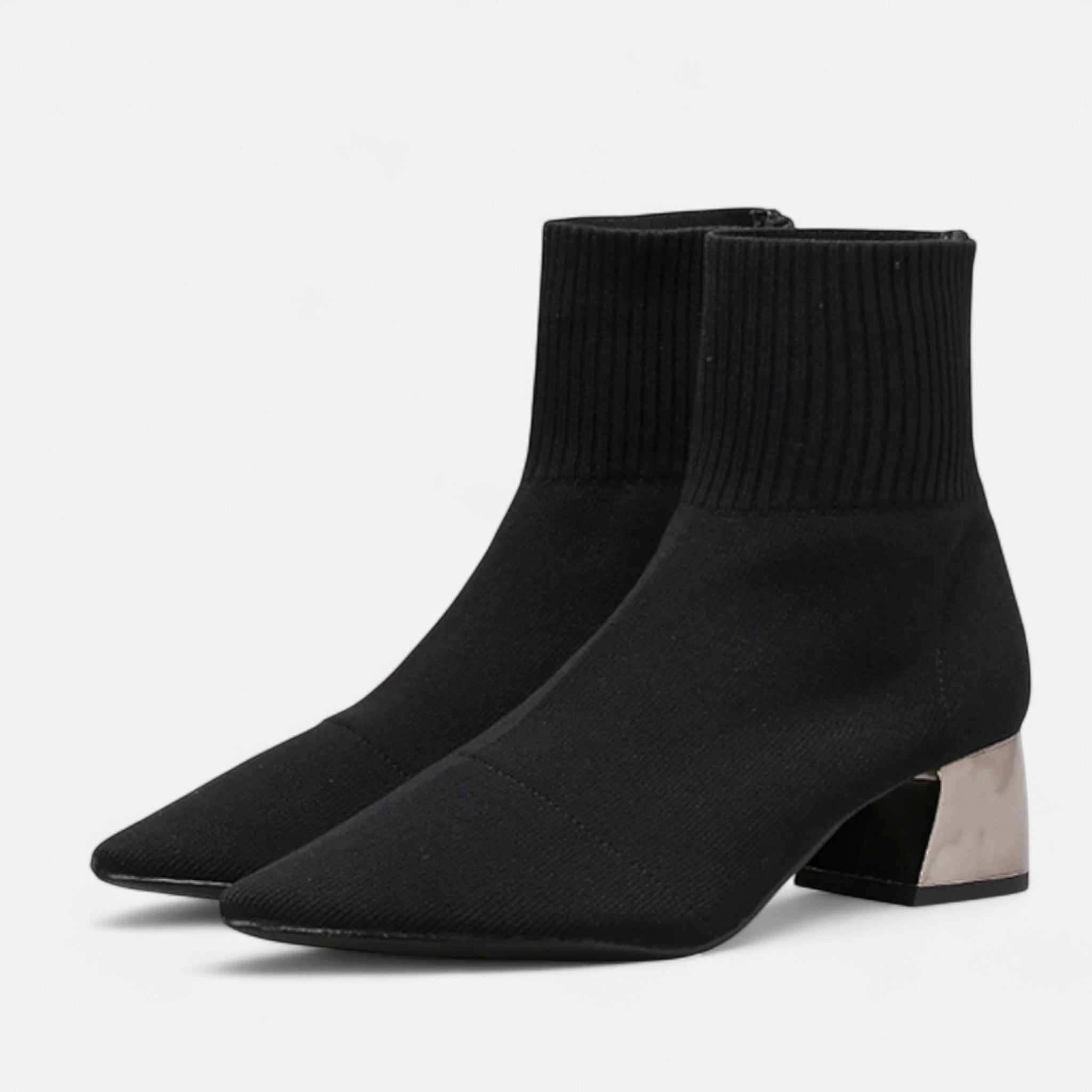 Volarno | Women’s Sock Boots – Sculpted Autumn Elegance