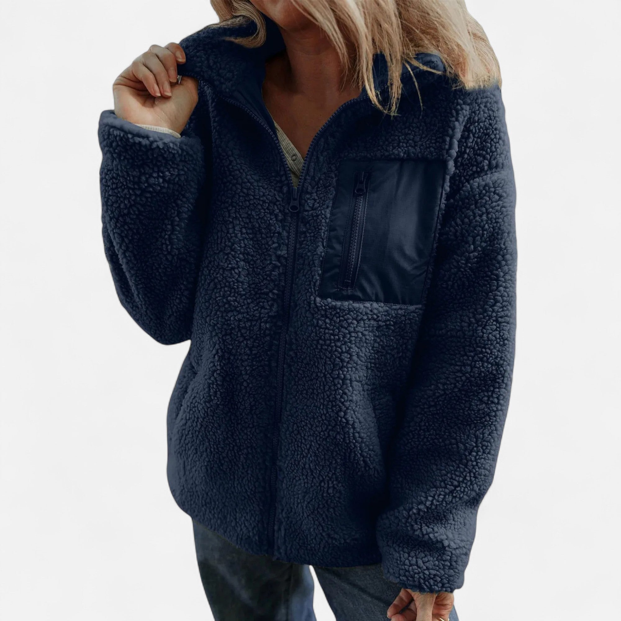 Volarno | Women’s Heritage Fleece Teddy Coat