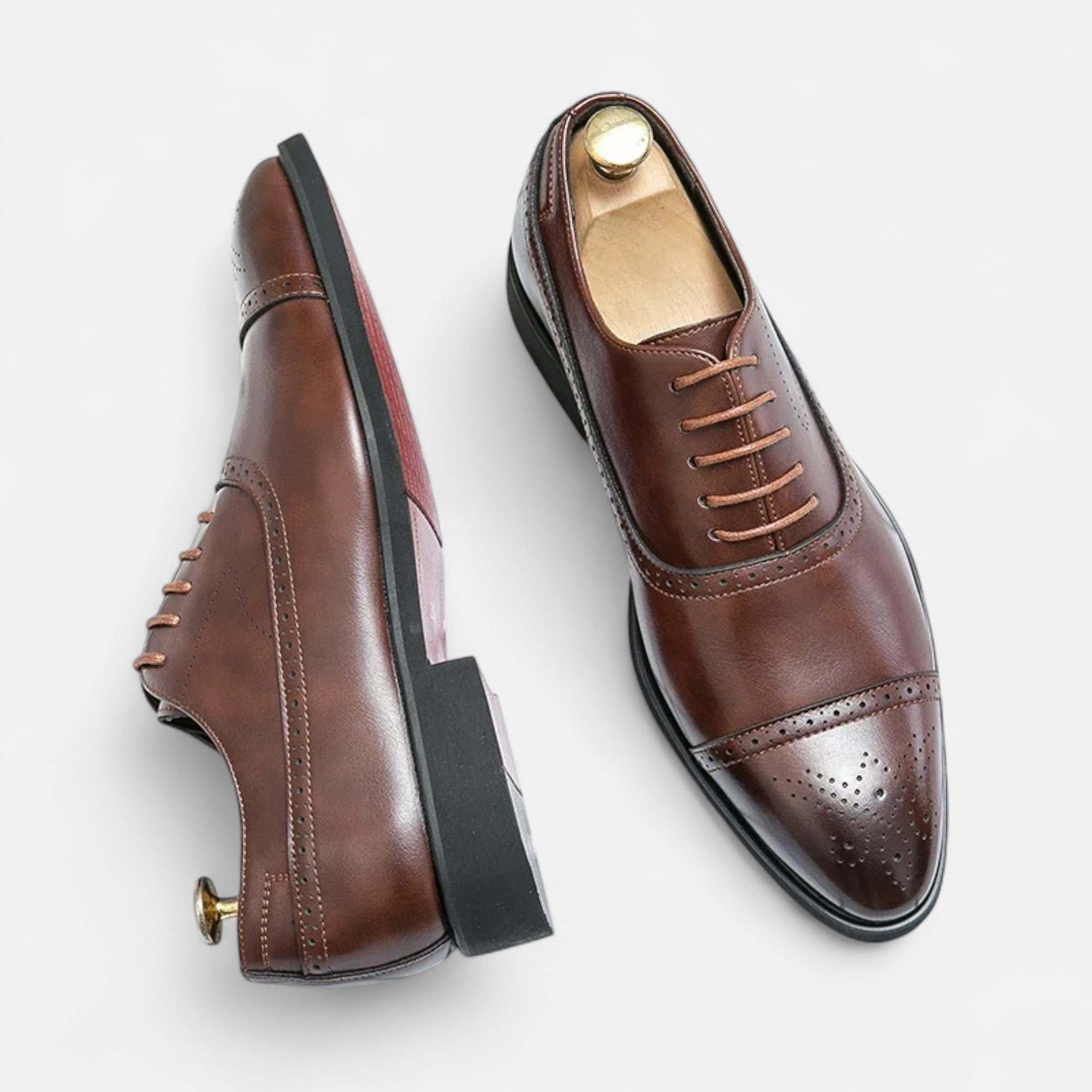 Volarno | Men’s Classic Carved Formal Shoes