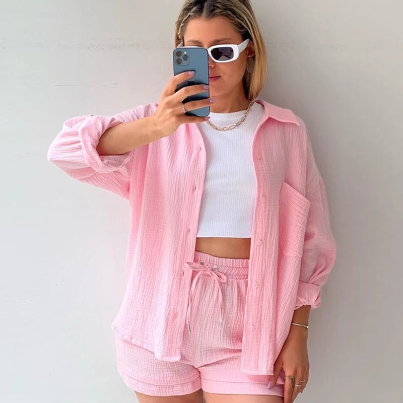 Volarno | Comfortable Casual Two-piece Set