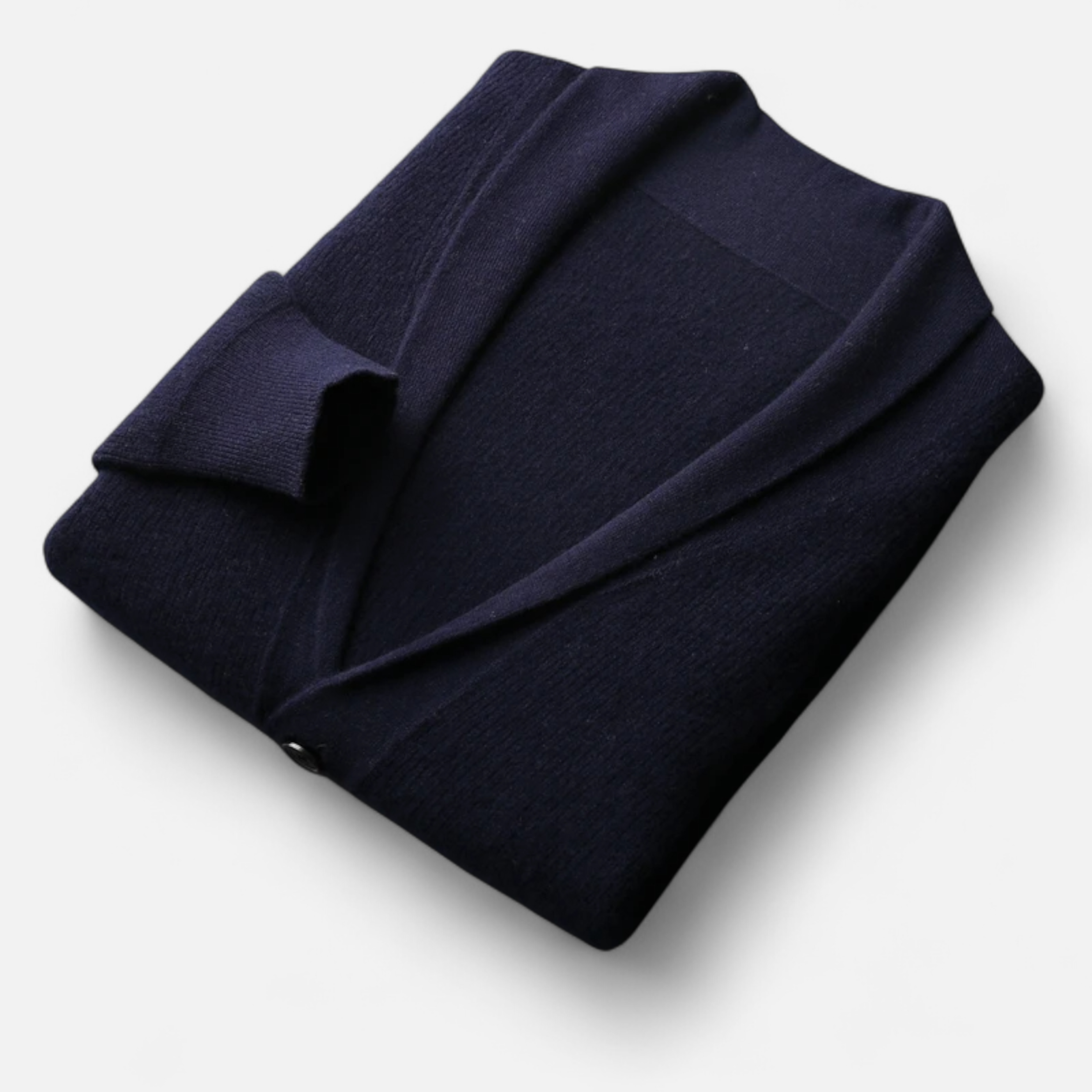 Volarno | Men’s Merino Wool Suit-Collar Cardigan